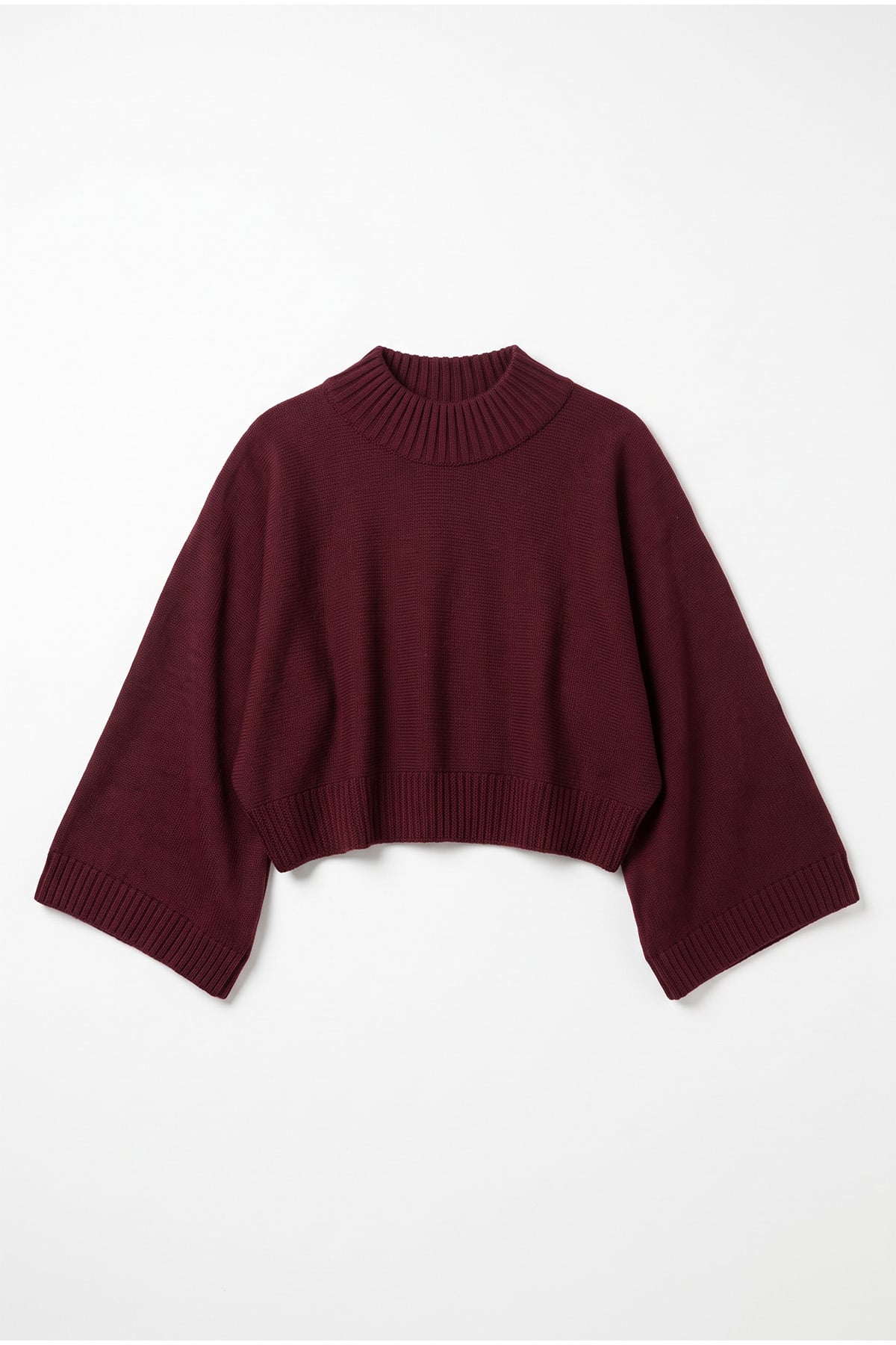 Yarasa Kol Triko Kazak T2619 - BORDO | zenne.com 