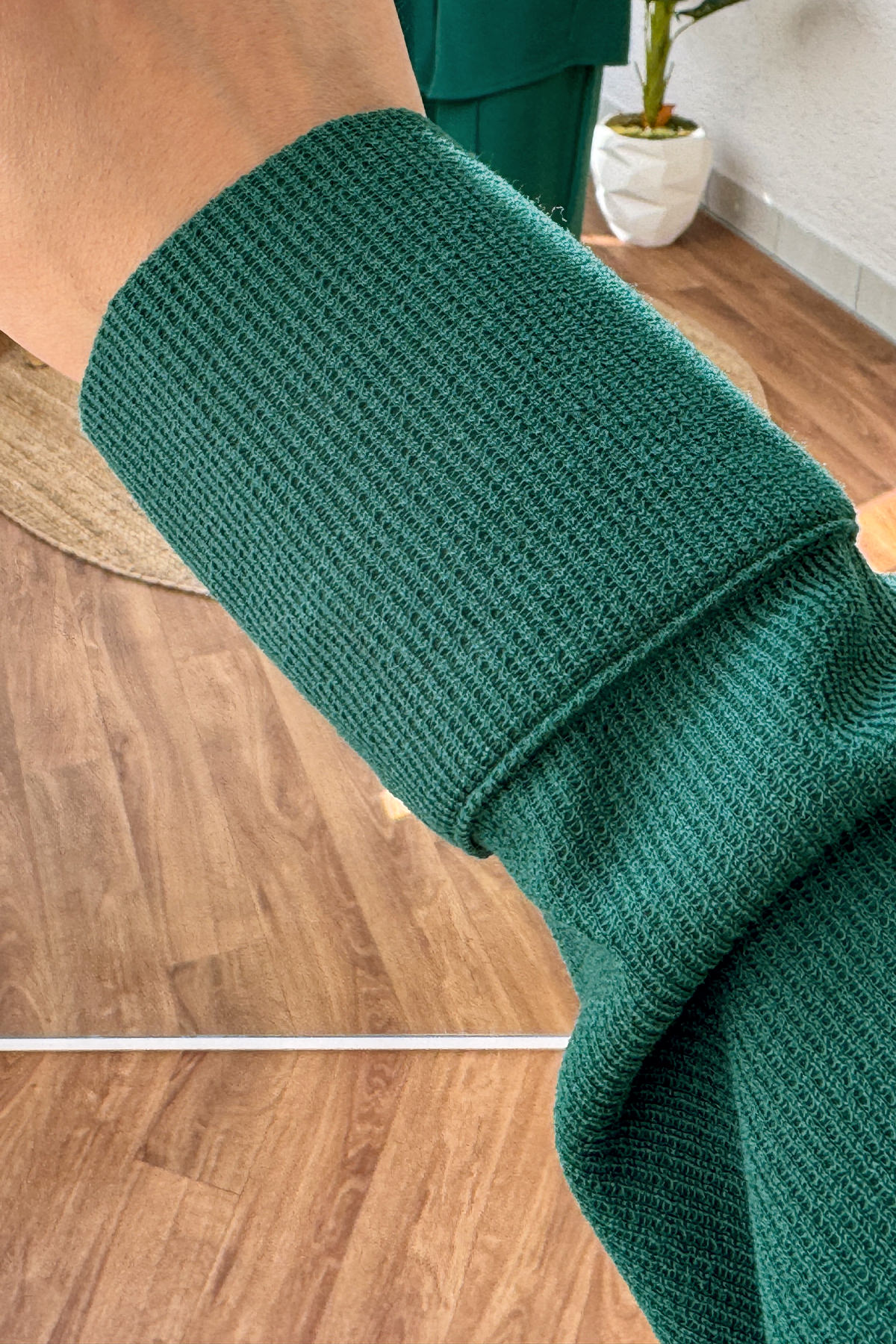 2167 İnci Düğme Detaylı Takım - YEŞİL |  