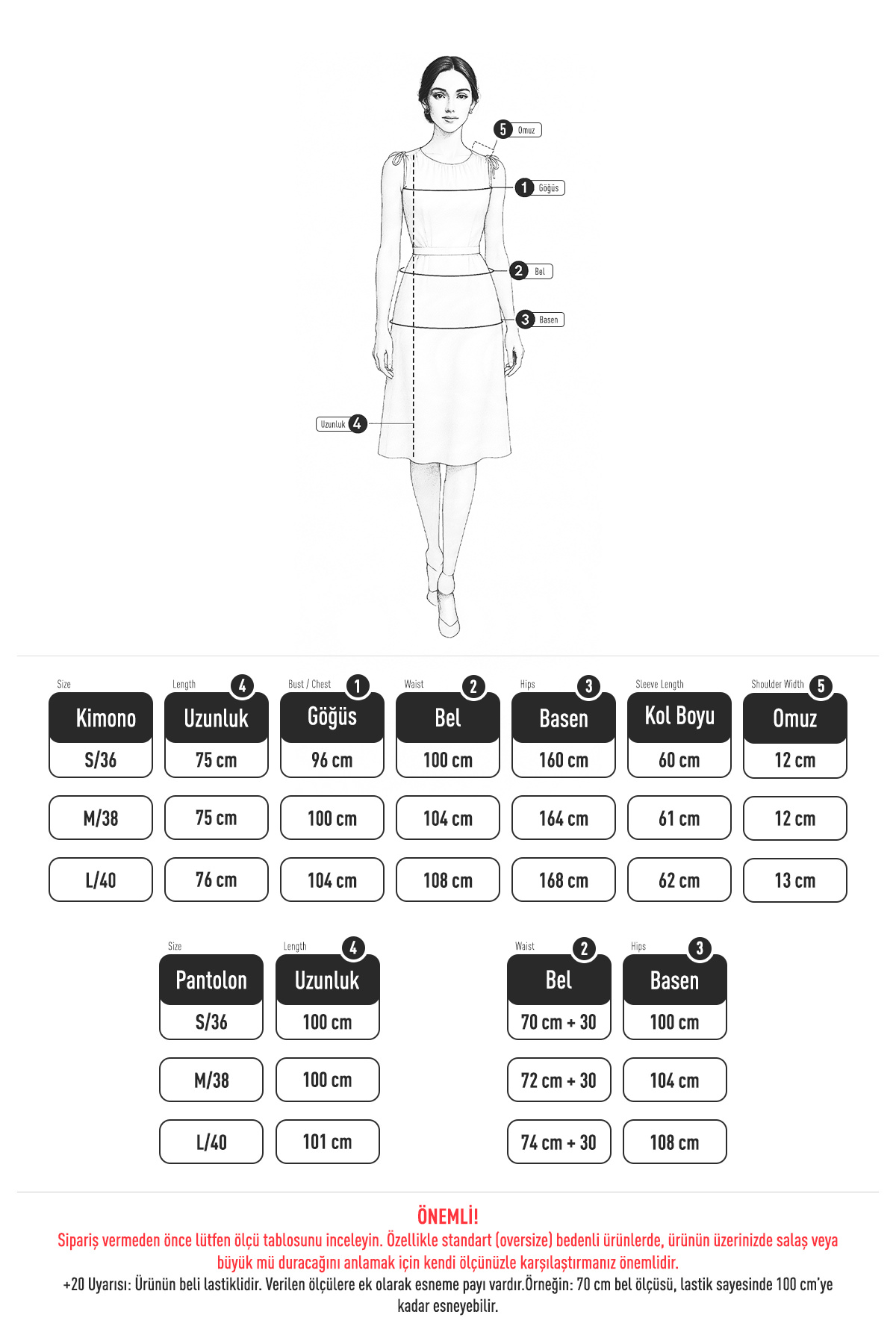 Çapraz Bağlamalı Kimono Takım 43457 - MAVİ |  
