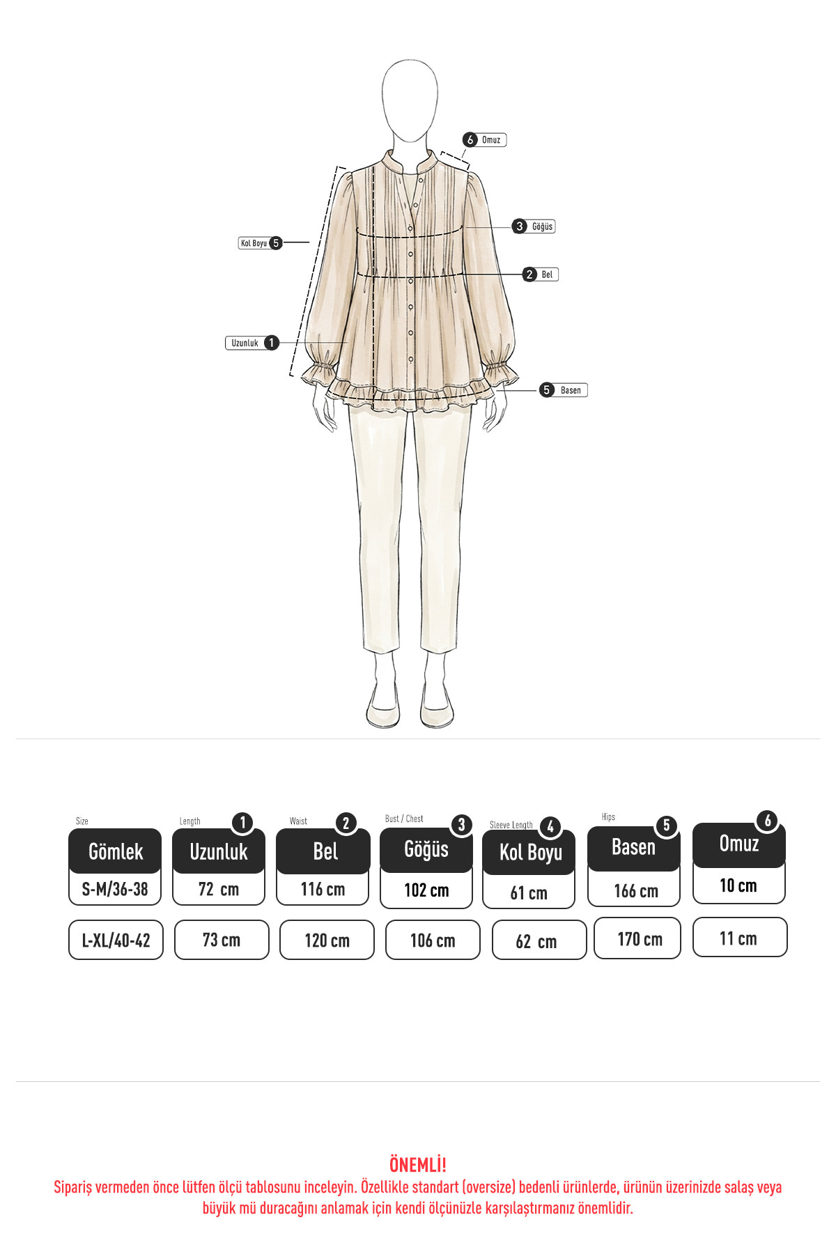 Yaka Nervürlü Gömlek Y0109 - MÜRDÜM |  