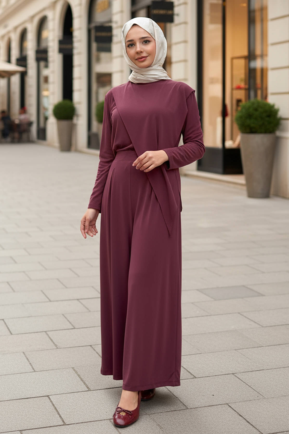 Oy/sho İkili Takım 5531 - BORDO |  