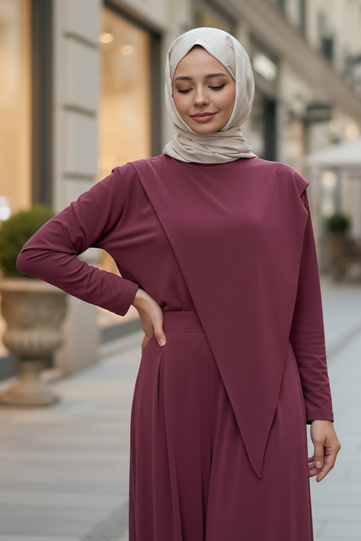 Oy/sho İkili Takım 5531 - BORDO |  