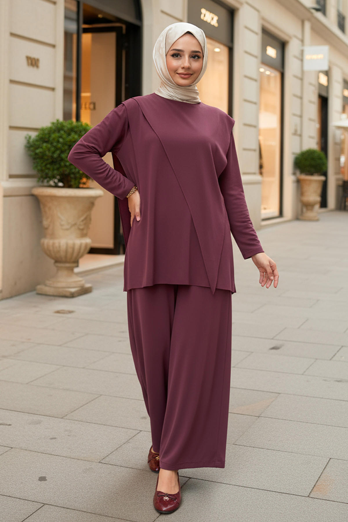 Oy/sho İkili Takım 5531 - BORDO |  