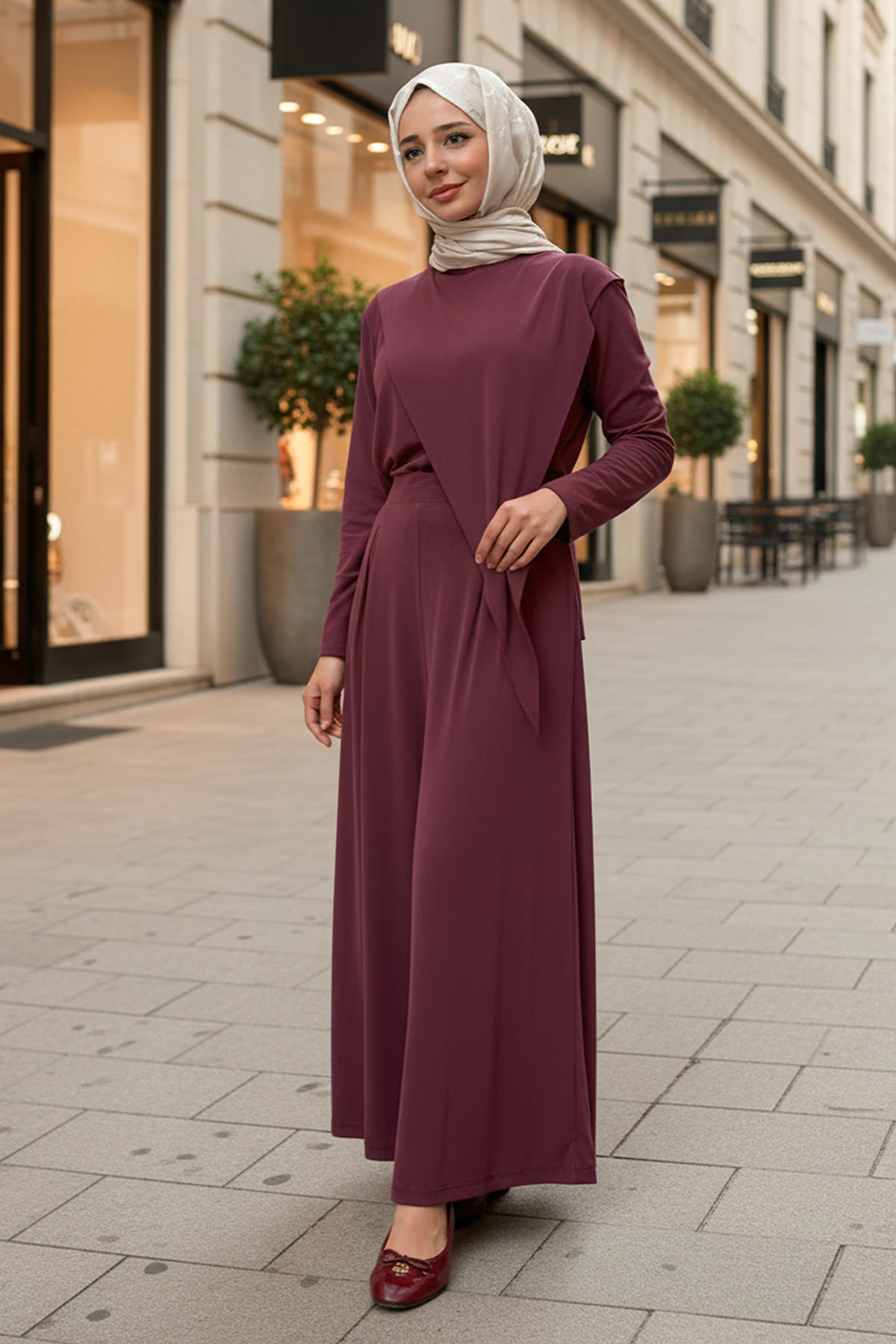 Oy/sho İkili Takım 5531 - BORDO |  