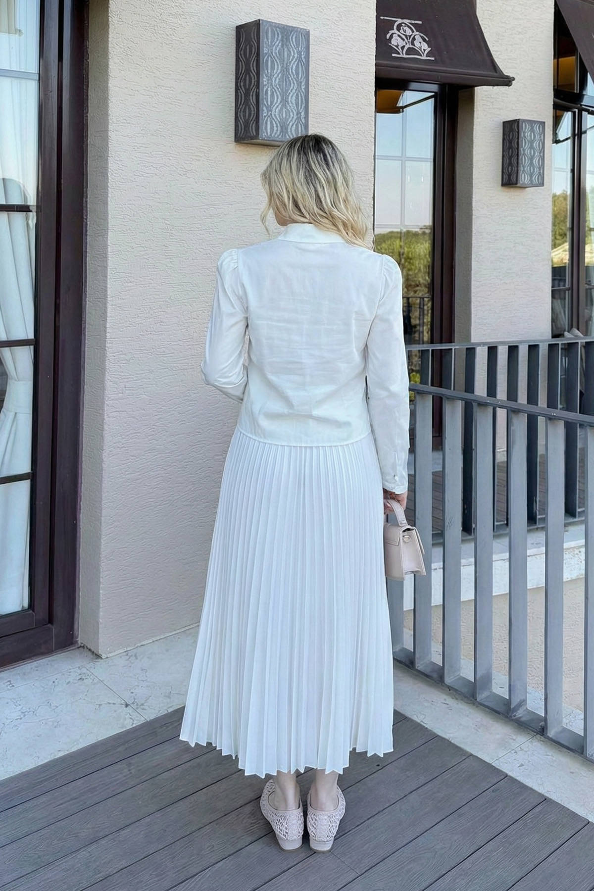 Önü Büzgü Detaylı Gömlek 81181 - TEREYAĞ SARISI |  