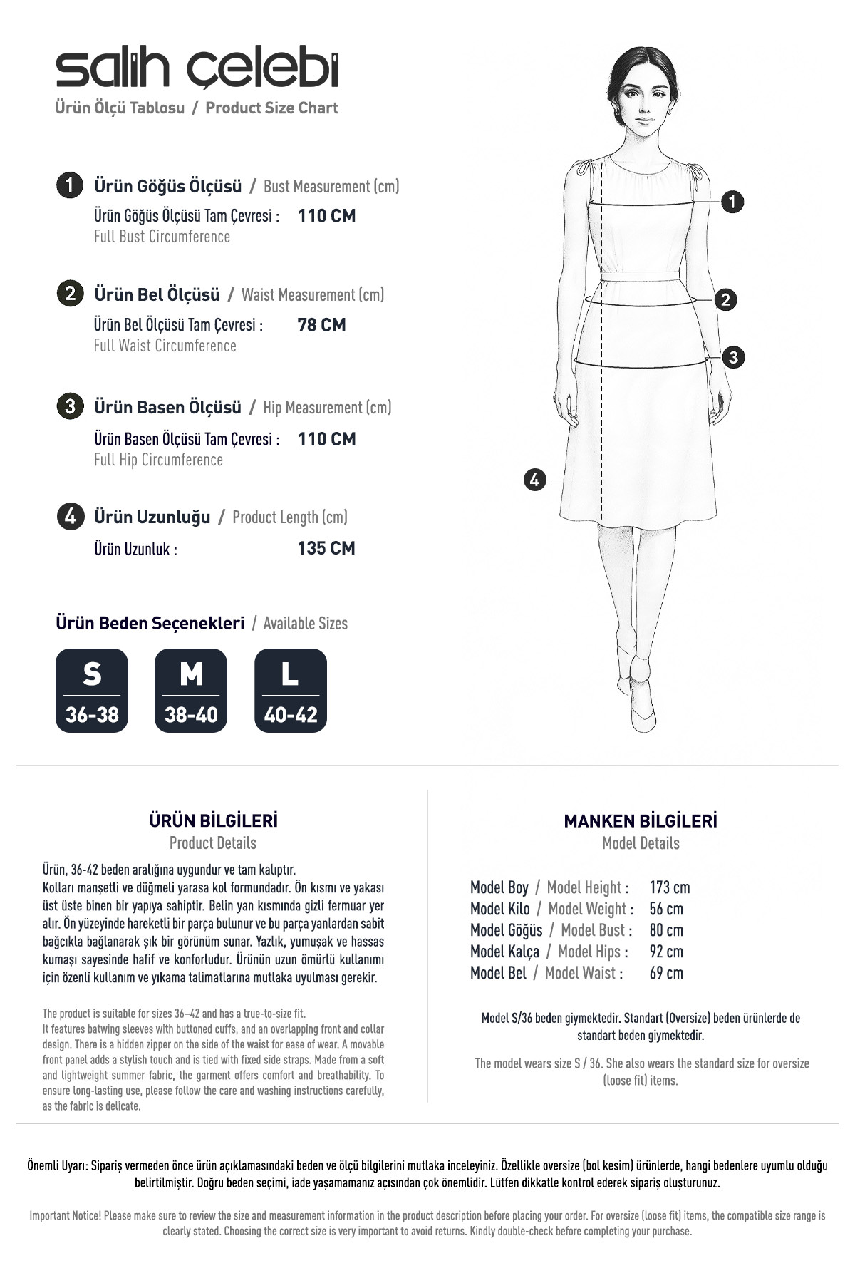 Bağlama Detaylı Elbise 9981 - LACİVERT |  