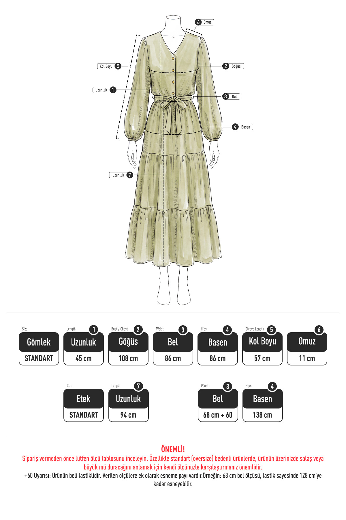 Bağlamalı Bluz Etek Takım Y0100 - BEJ |  