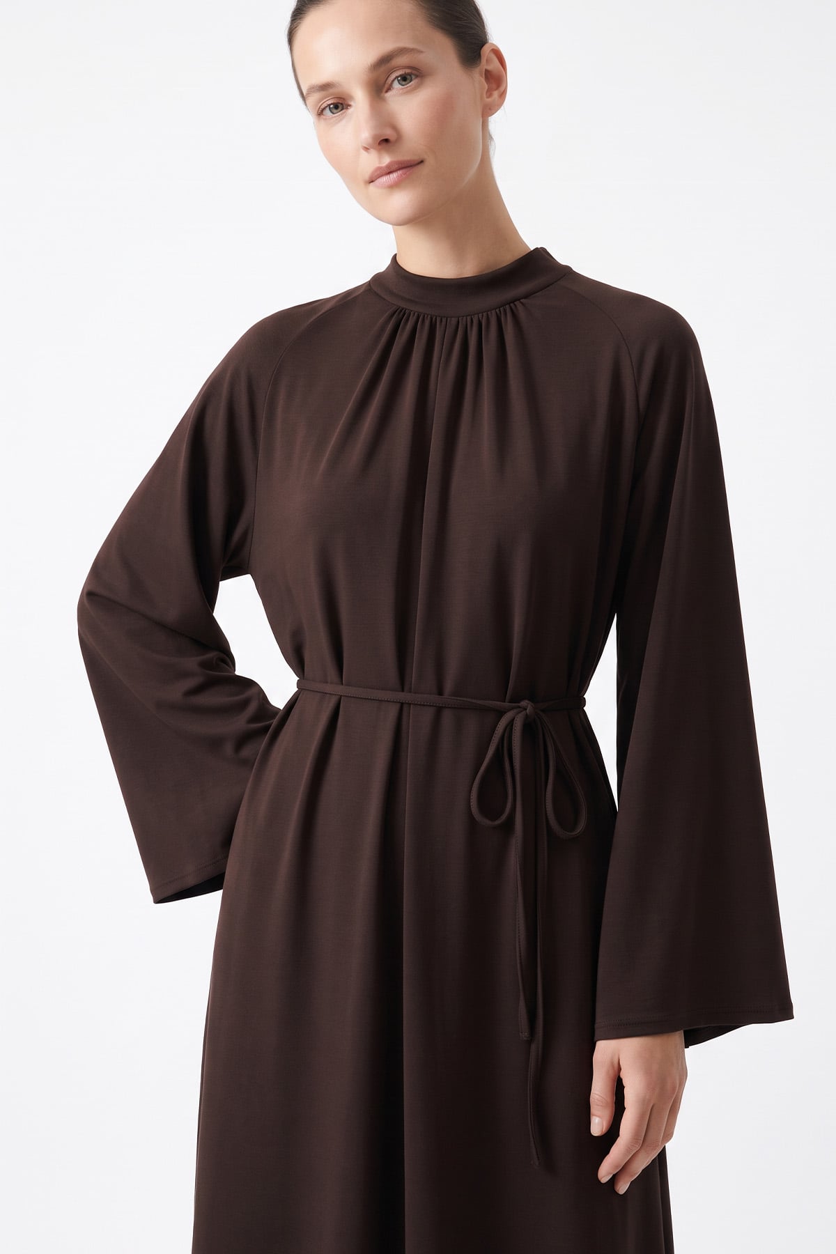 Oysho Elbise 202705 - KAHVE | zenne.com 