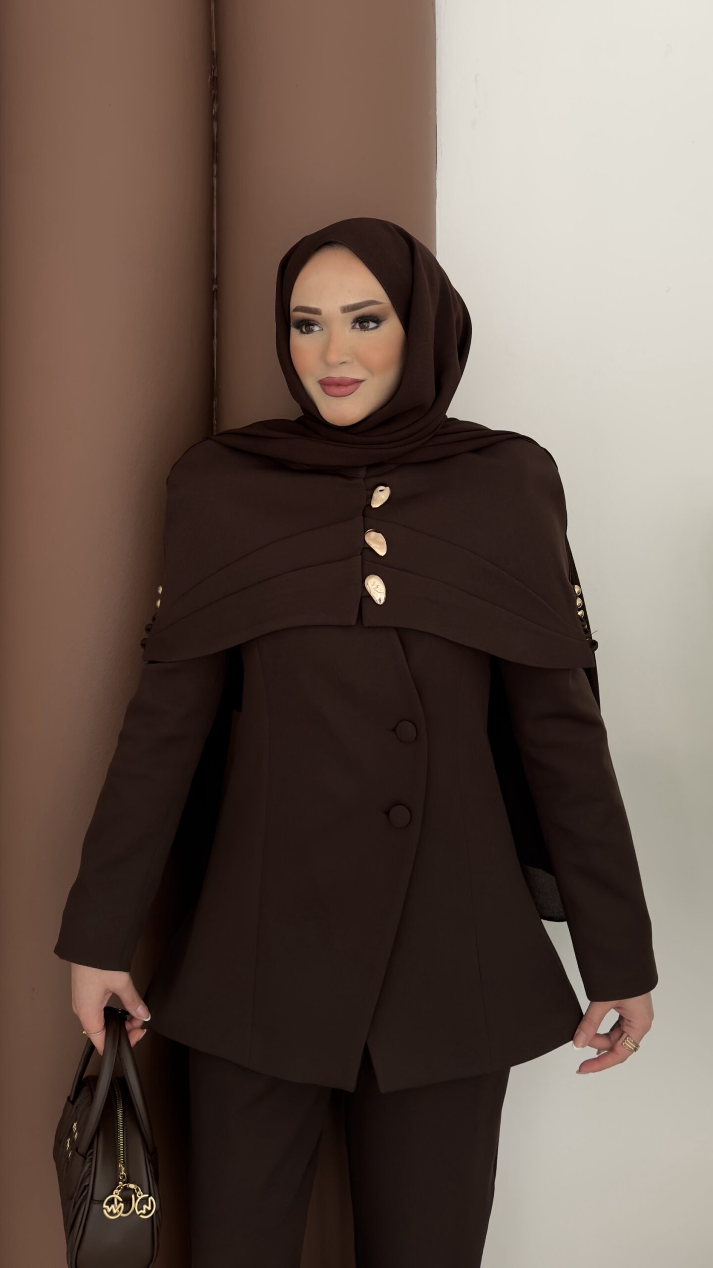 Deluxe Pelerin Blazer İkili Takım |  