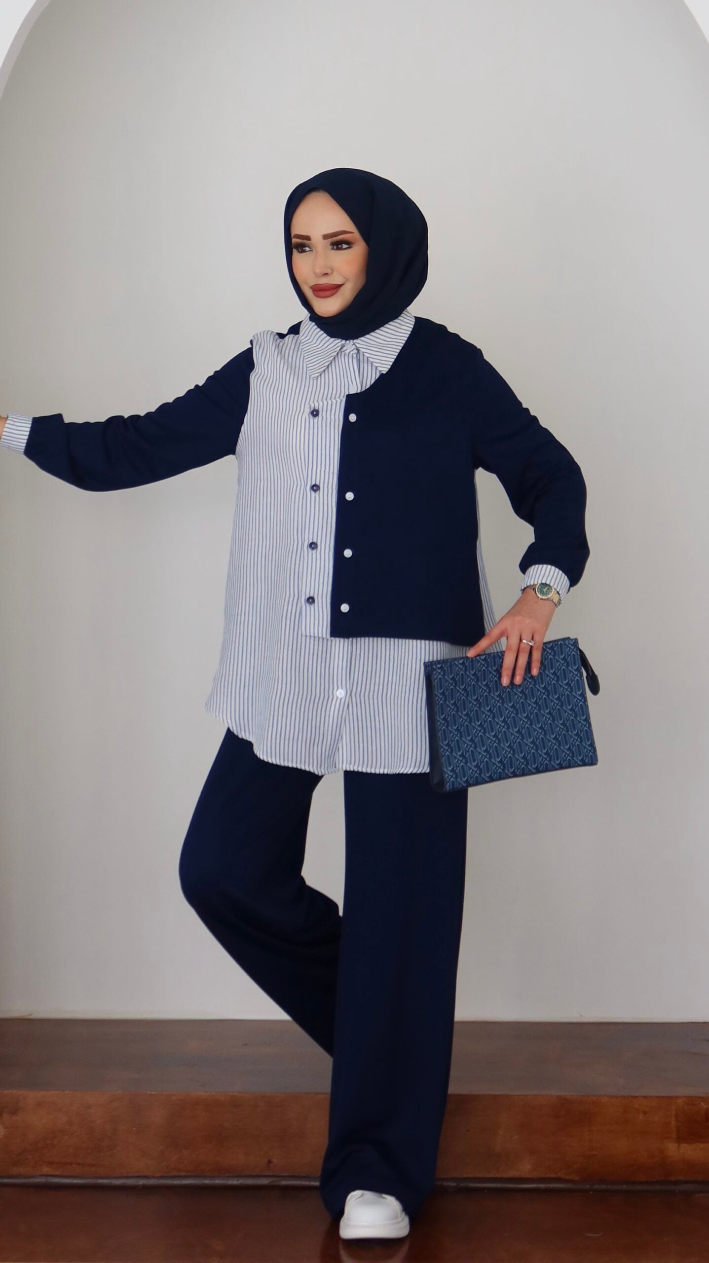 Garny Shirt Twist Muadil İkili Takım |  