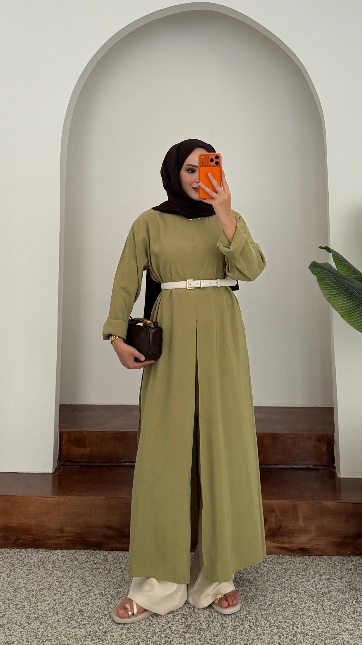 Arabic Yırtmaçlı Bluz |  