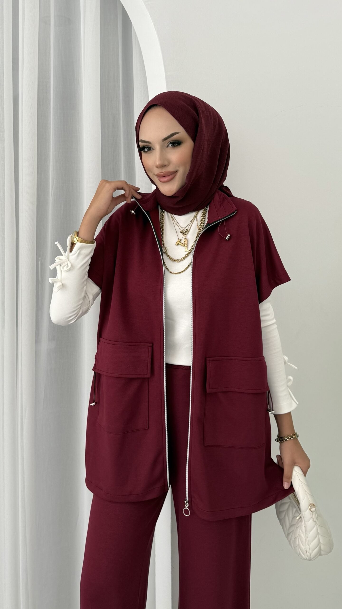 Oysh Muadil Yelekli İkili takım |  