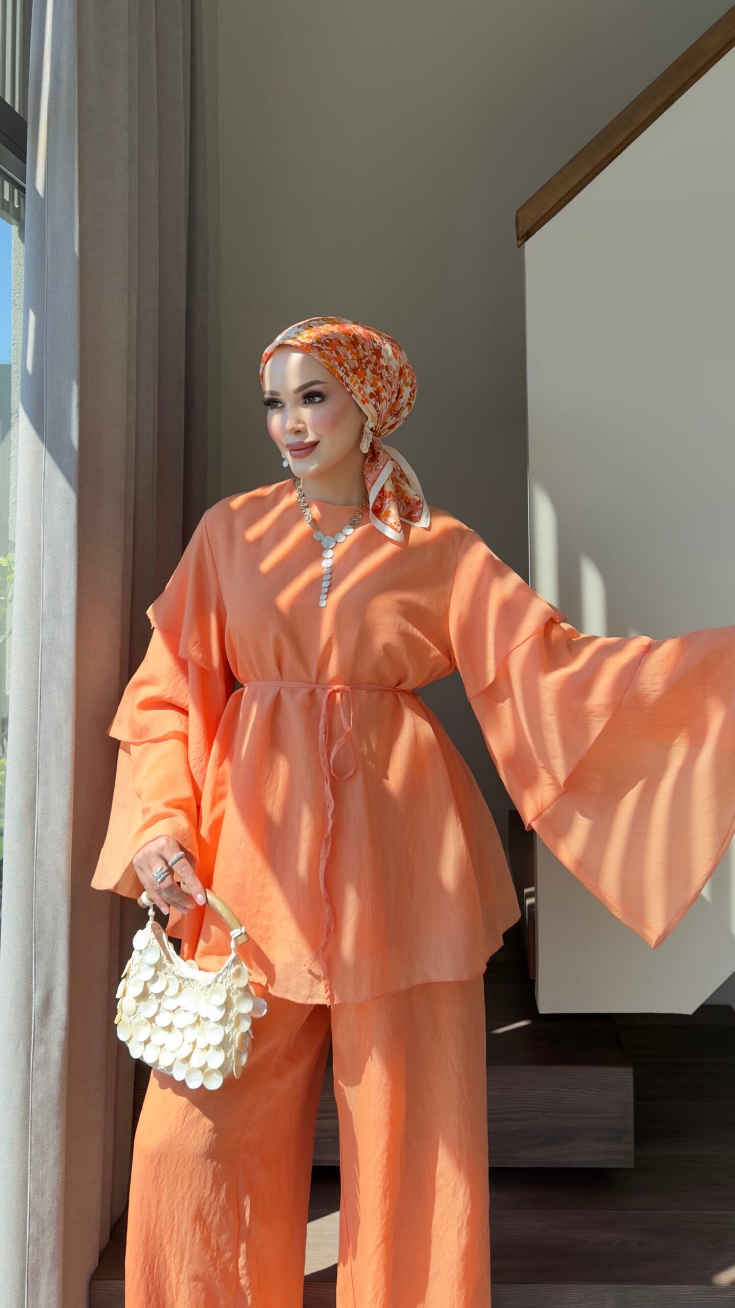 Blush Aura Volanlı İkili Takım |  