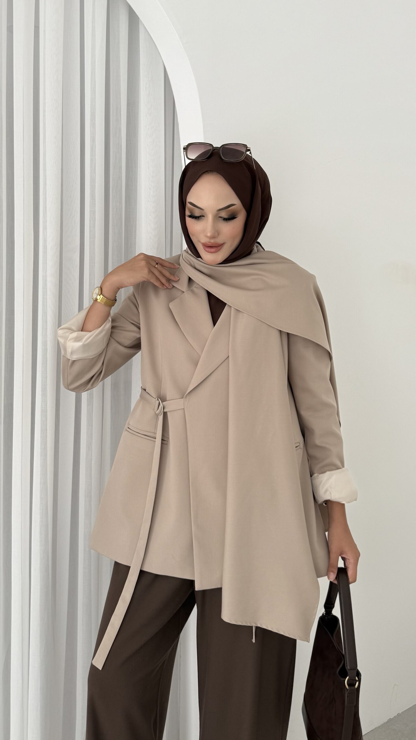 Pinterest Premium Atkılı Blazer Ceket |  
