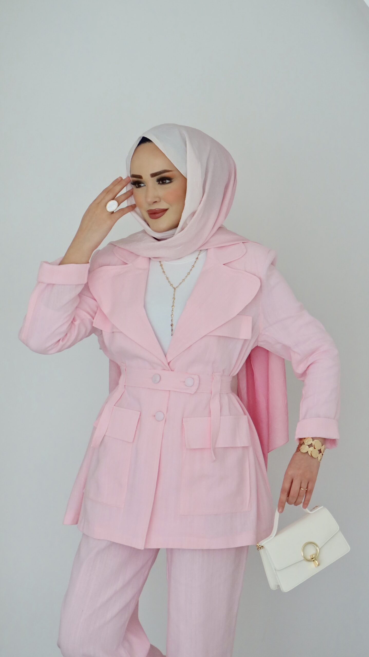 Linen Premium Keten İkili Takım |  