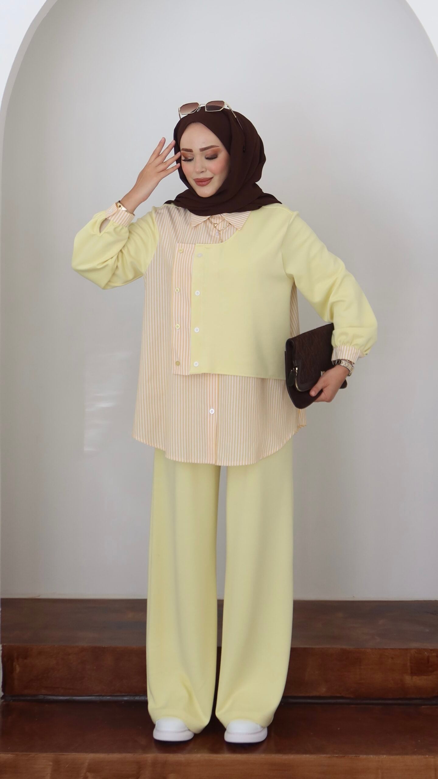 Garny Shirt Twist Muadil İkili Takım |  