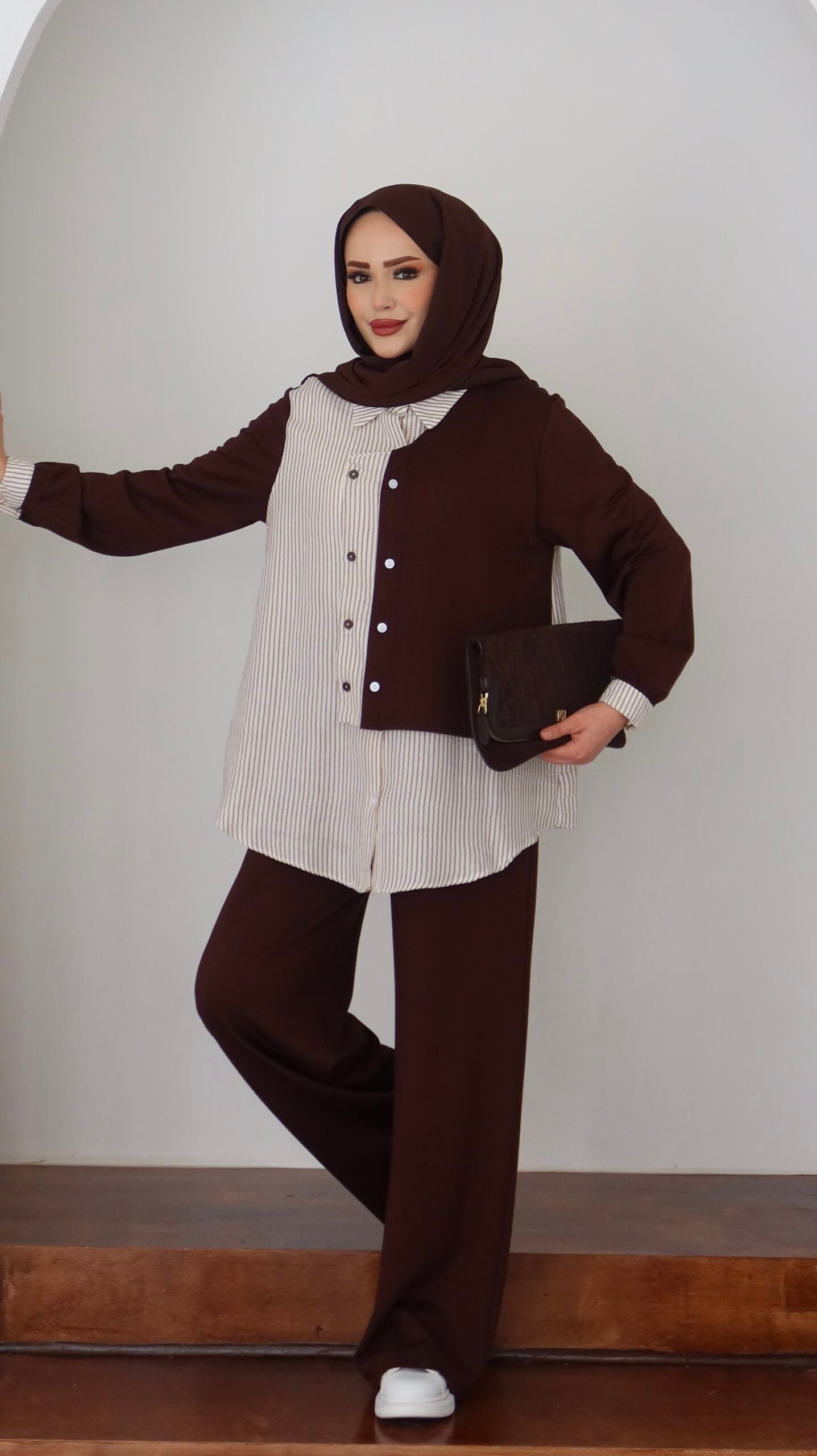 Garny Shirt Twist Muadil İkili Takım |  