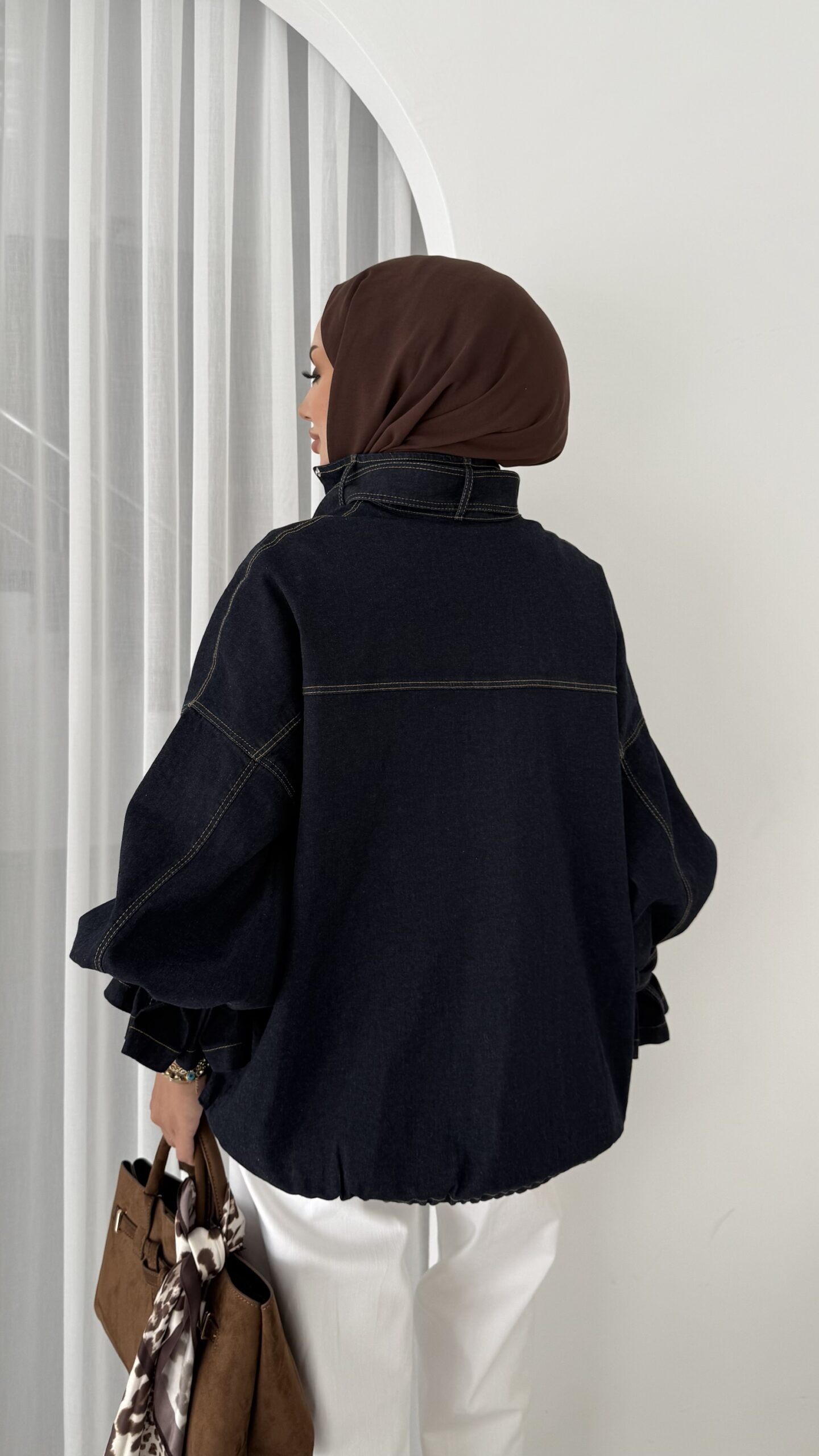 Touch Denim Bomber Ceket |  