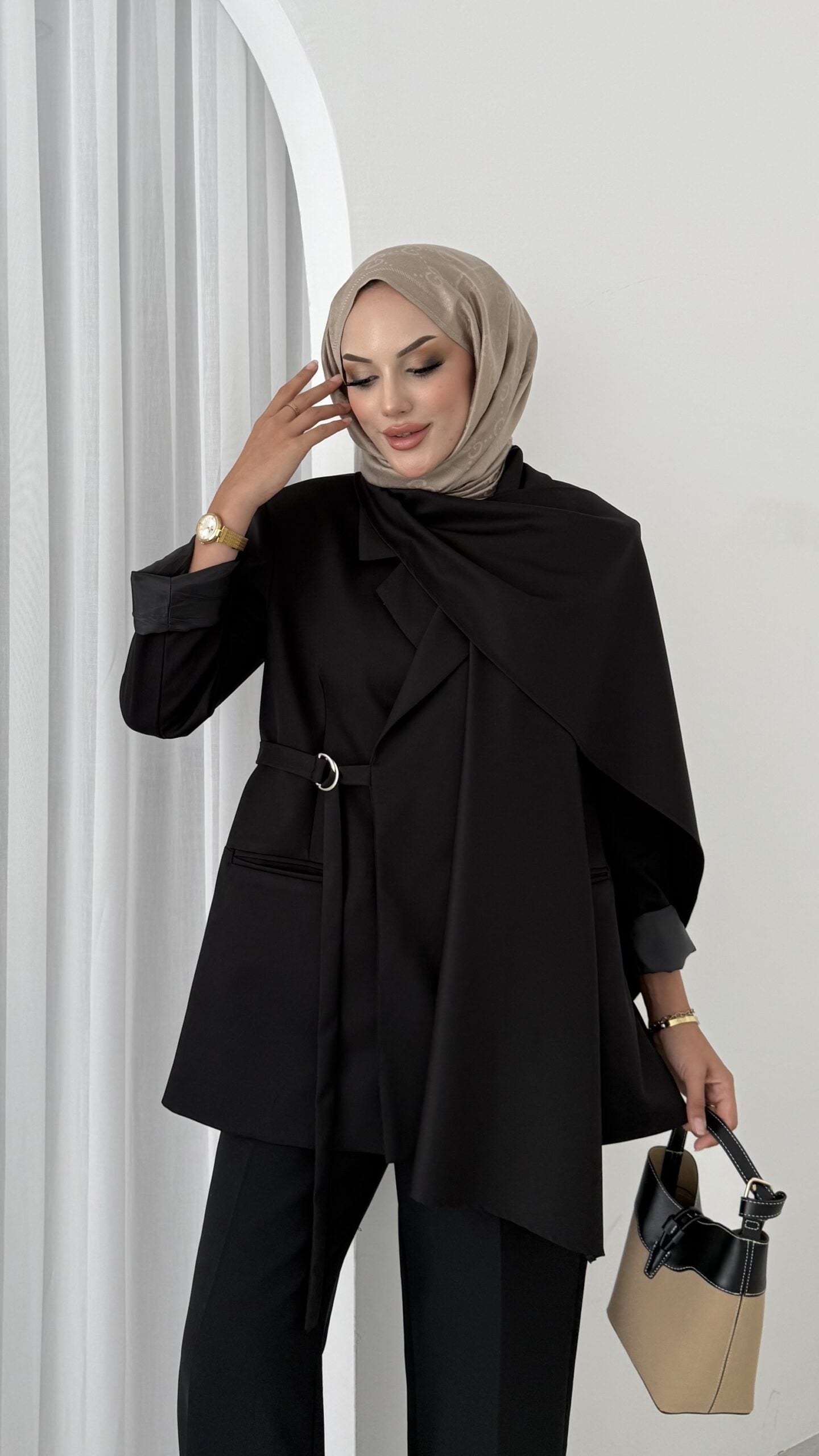 Pinterest Premium Atkılı Blazer Ceket |  