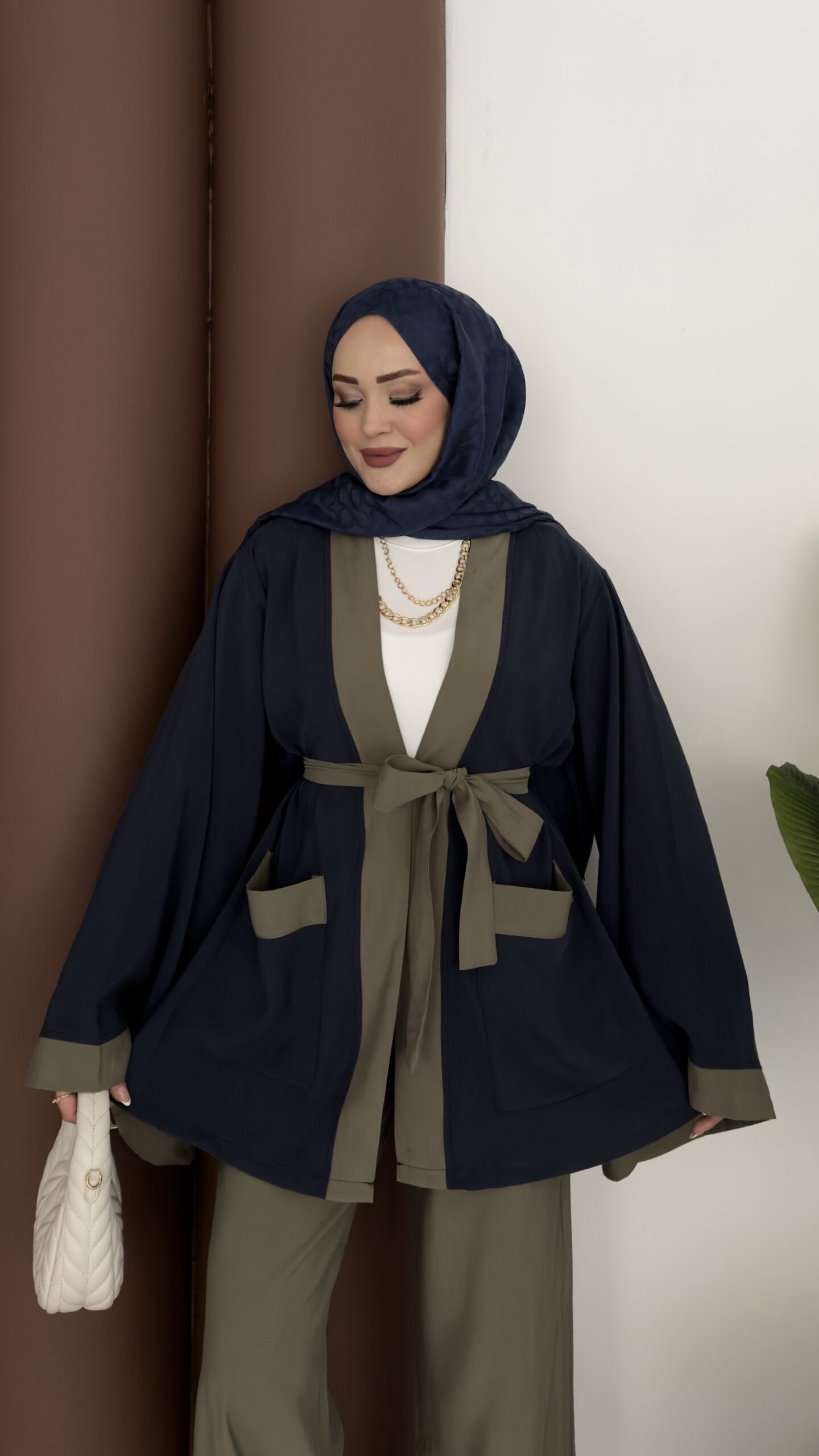 Cosmos Tensel Garnili Kimono İkili Takım |  