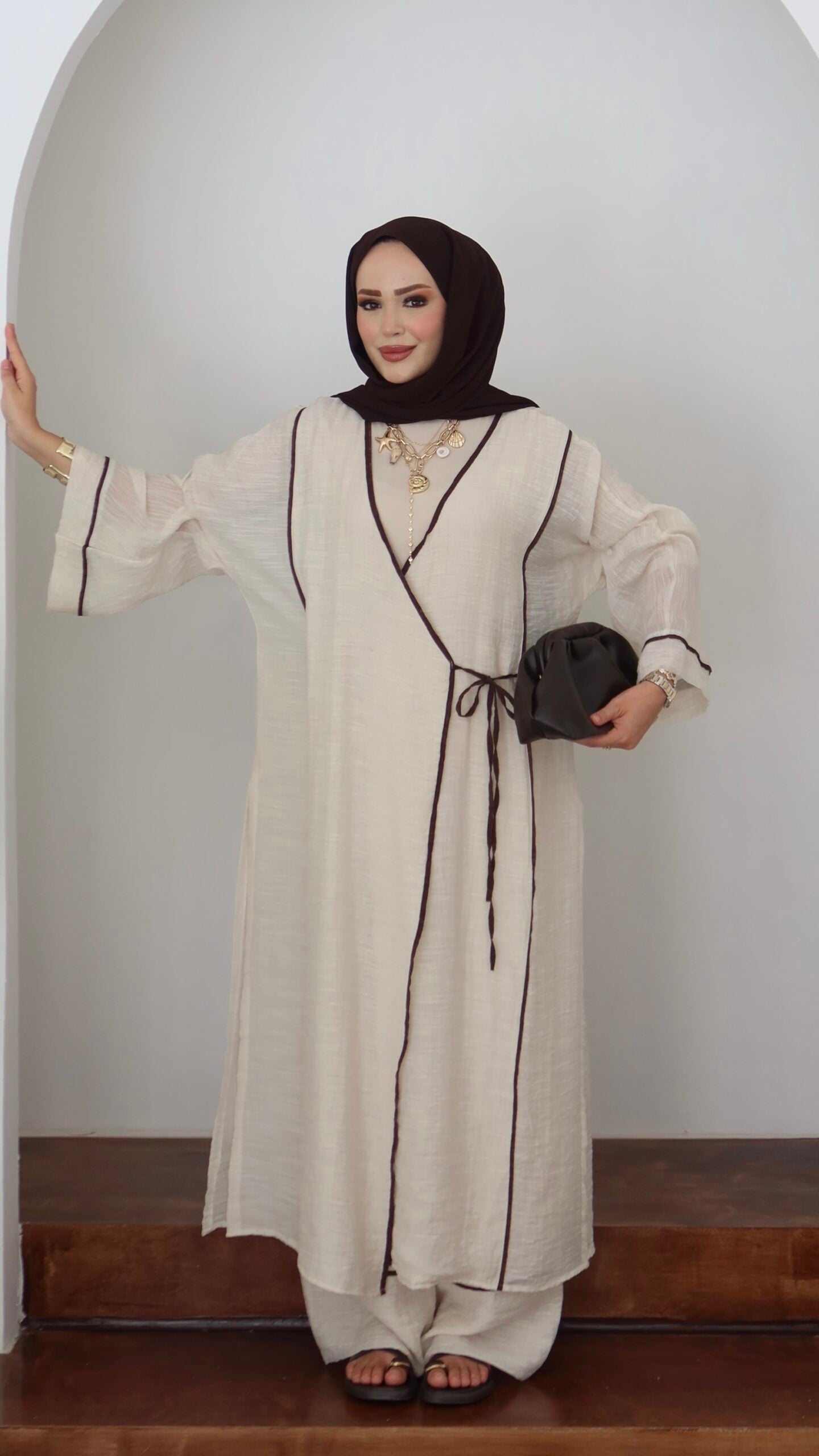 Beach Kimono İkili Takım |  