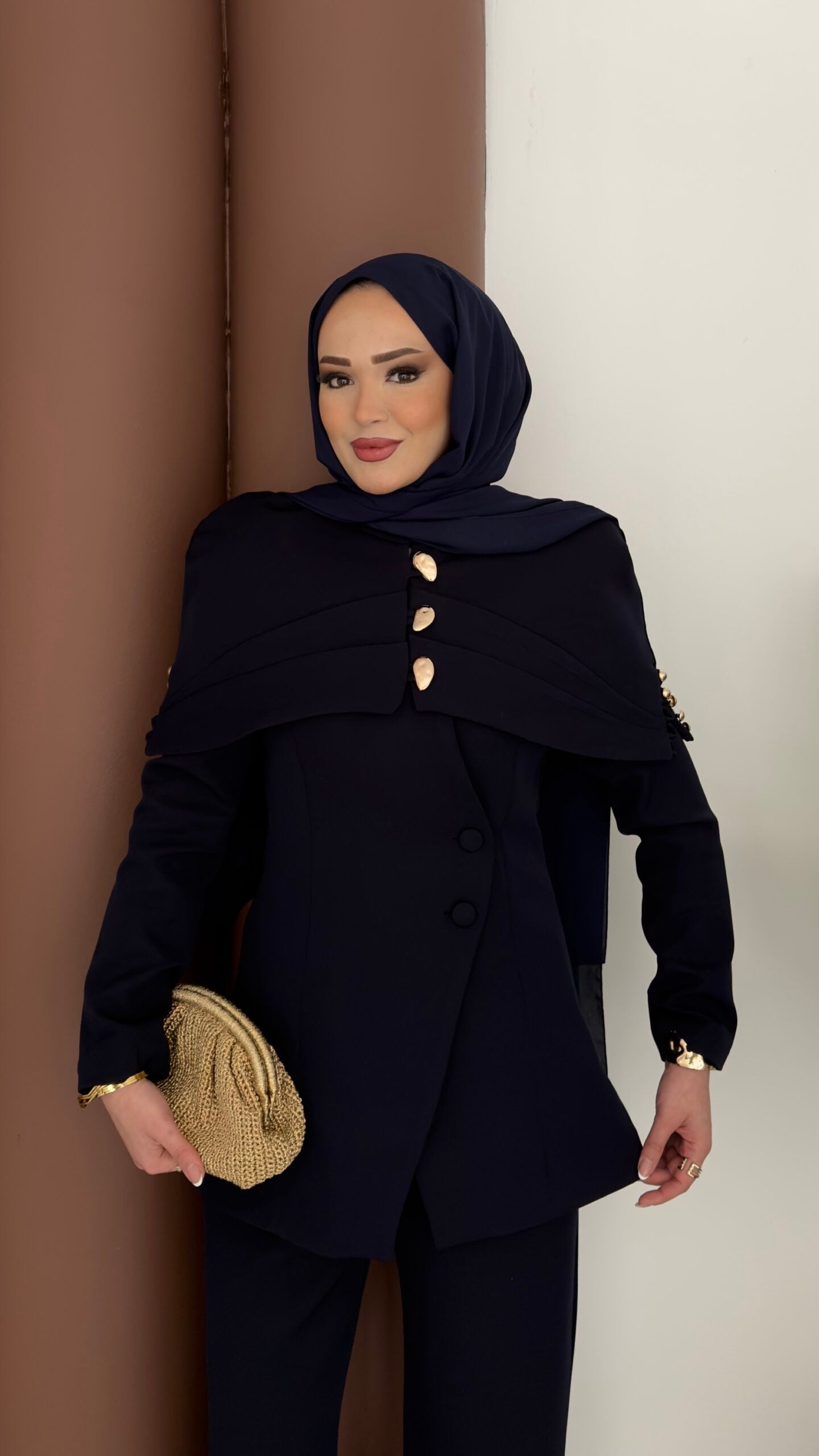 Deluxe Pelerin Blazer İkili Takım |  