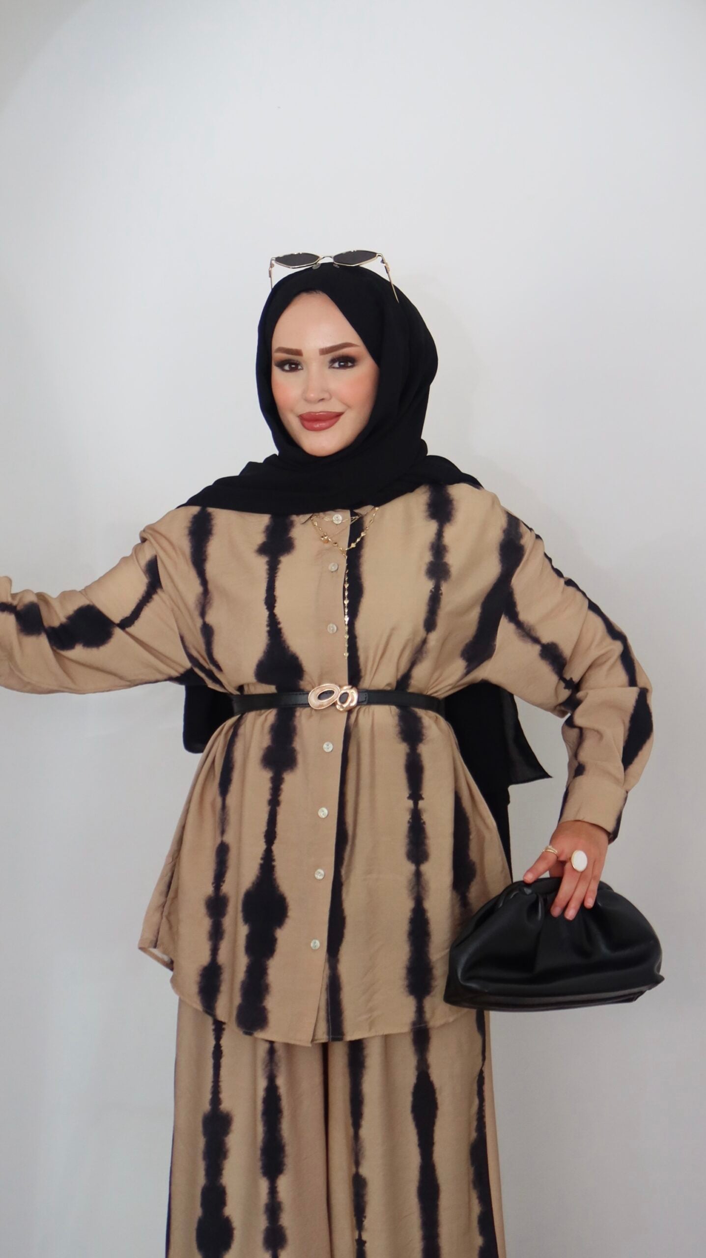 Softy Modal Desenli İkili Takım |  