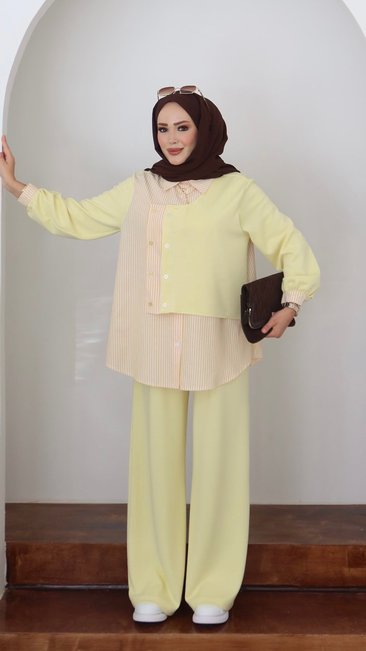 Garny Shirt Twist Muadil İkili Takım |  