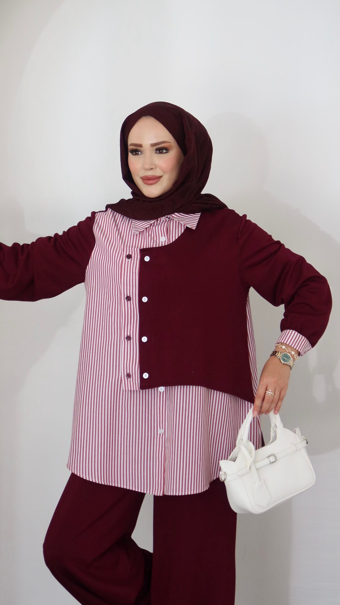 Garny Shirt Twist Muadil İkili Takım |  