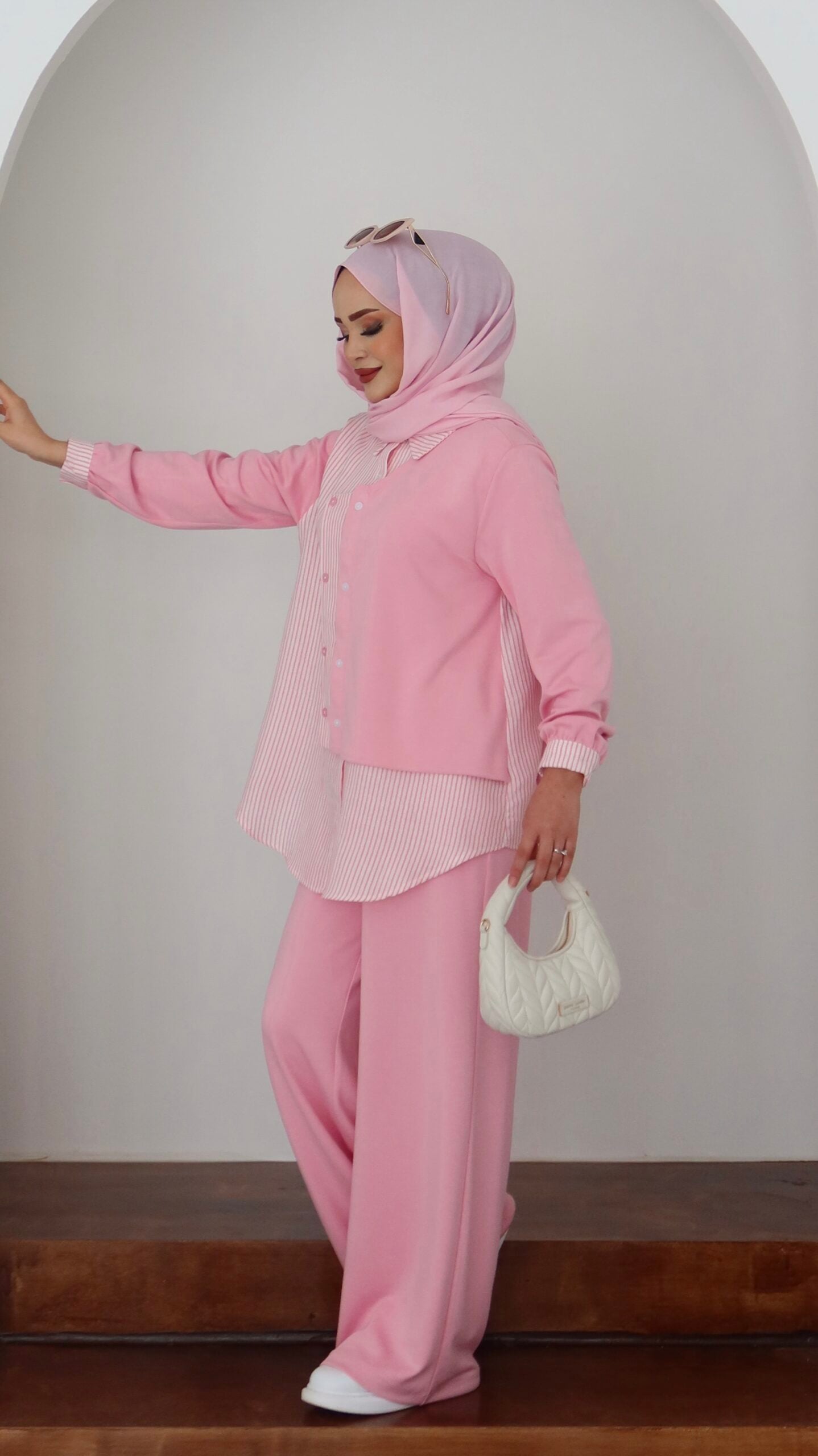 Garny Shirt Twist Muadil İkili Takım |  