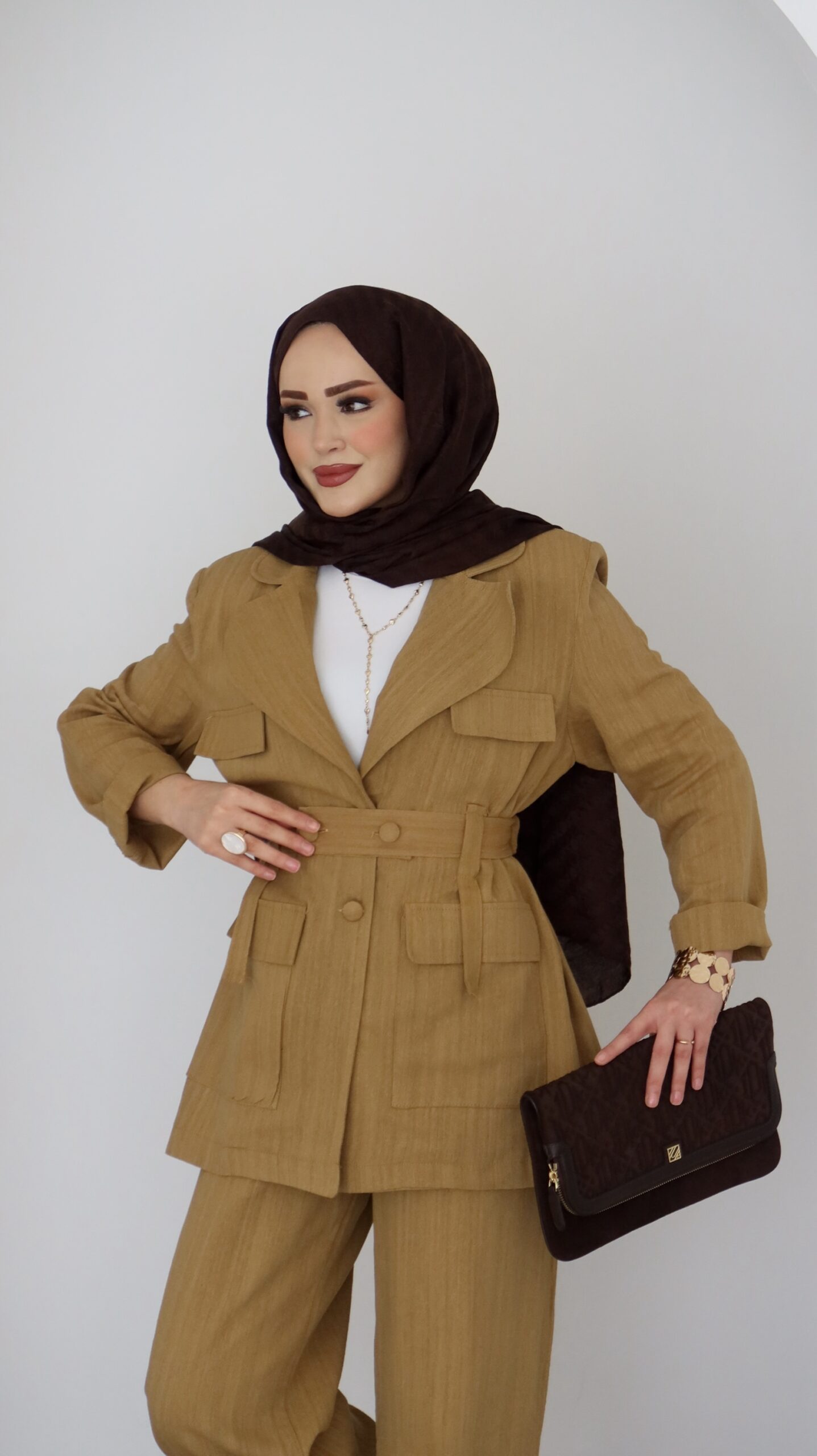 Linen Premium Keten İkili Takım |  