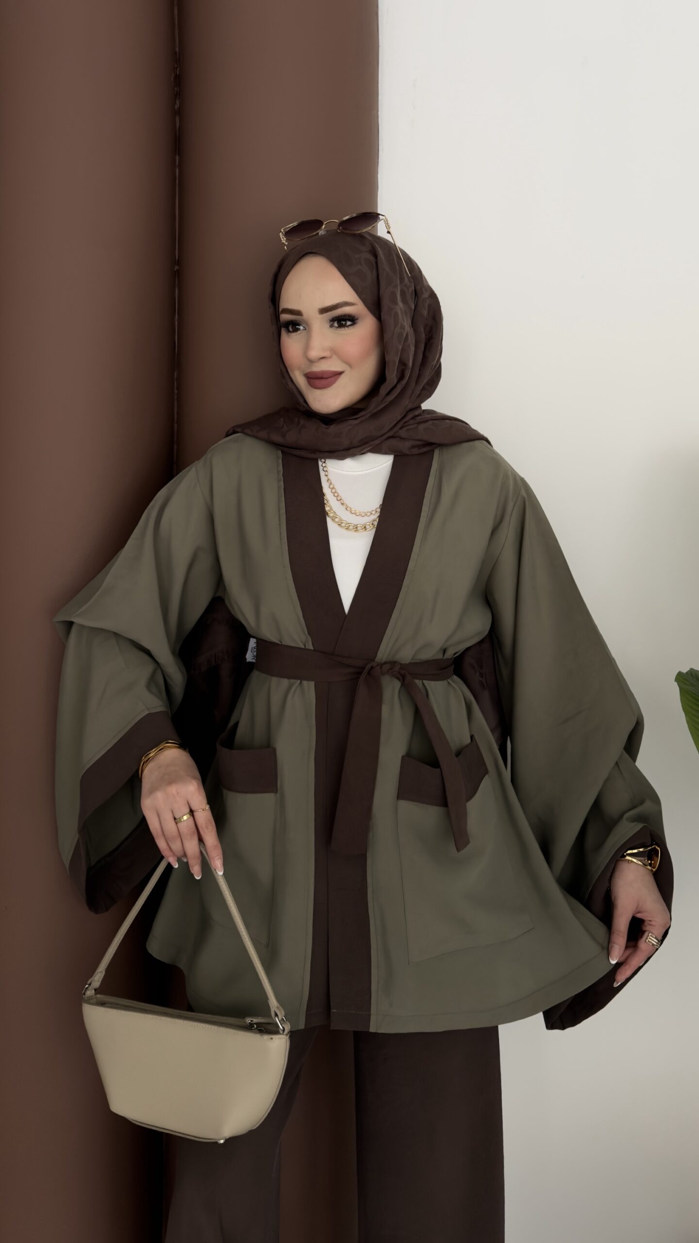 Cosmos Tensel Garnili Kimono İkili Takım |  