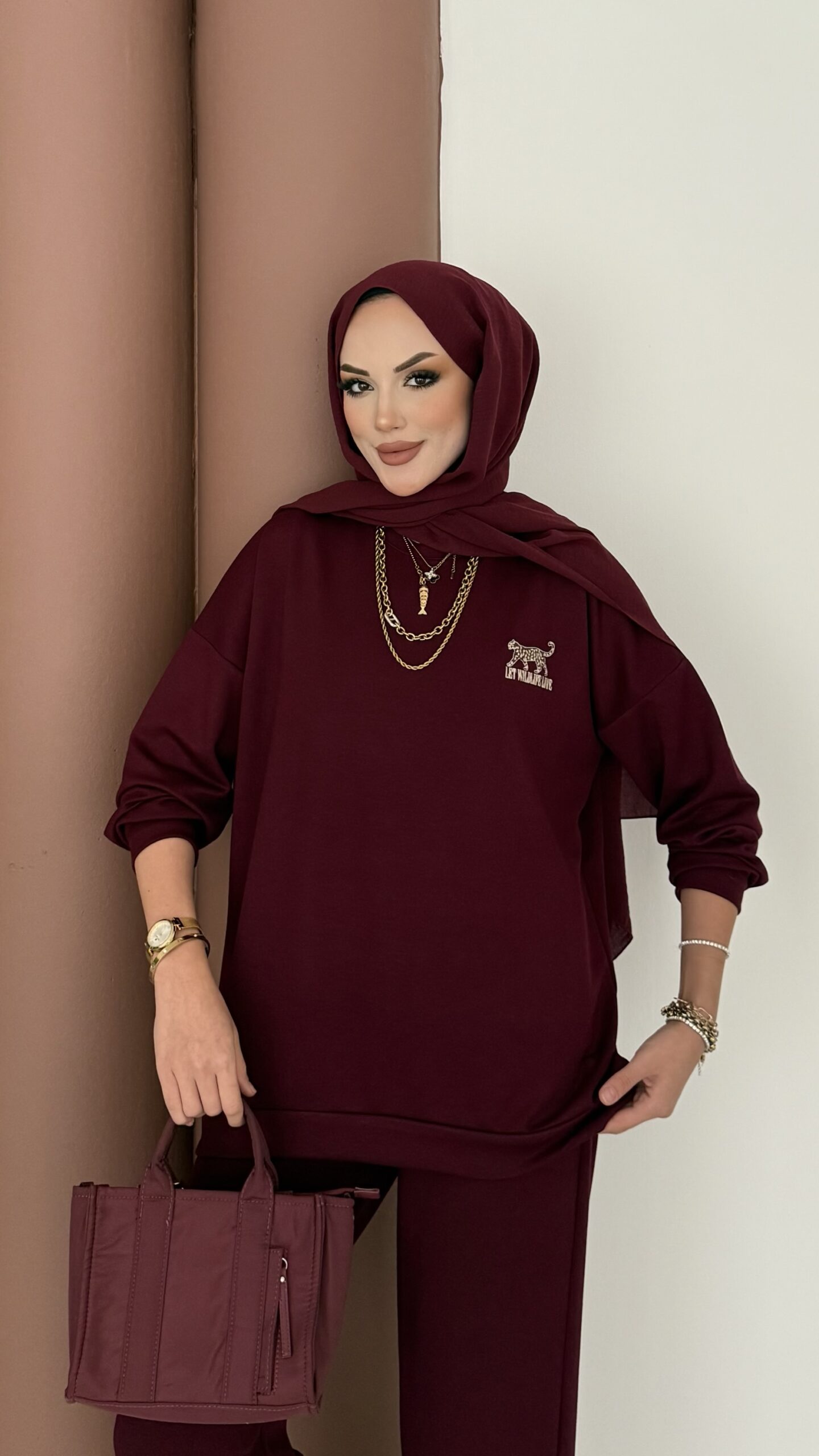 Logolu Premium Oysh İkili Takım |  