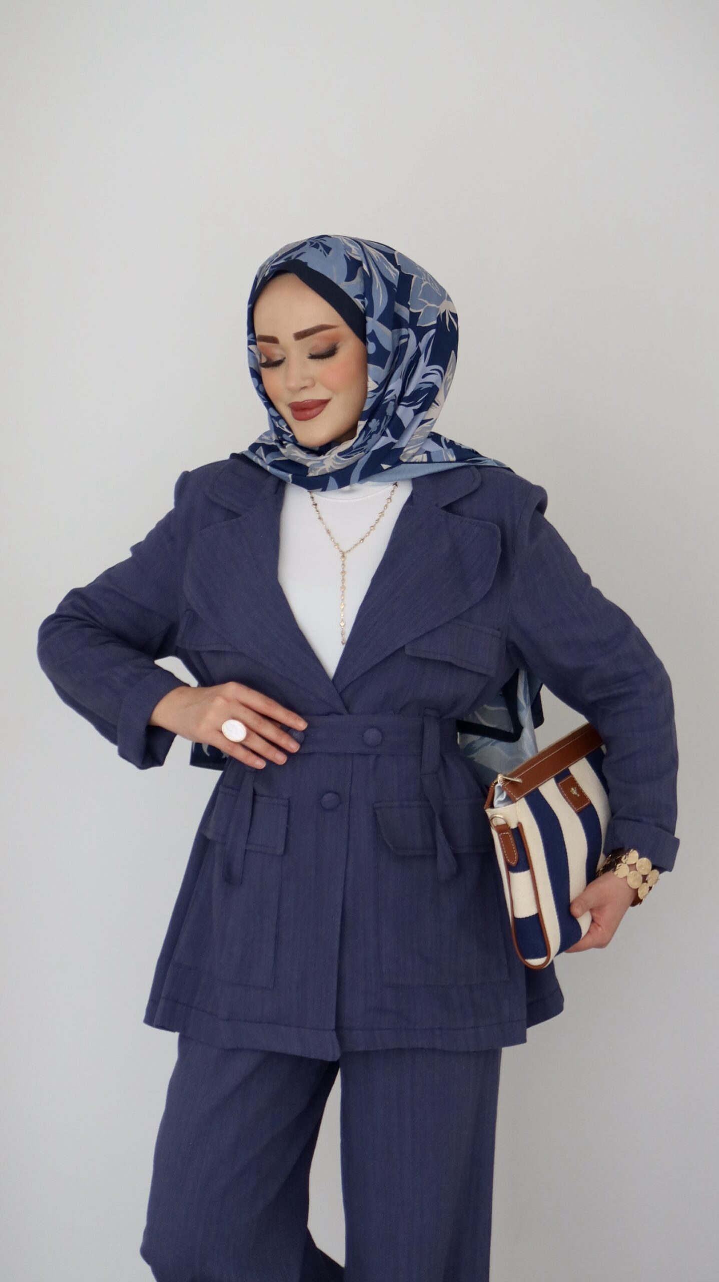 Linen Premium Keten İkili Takım |  