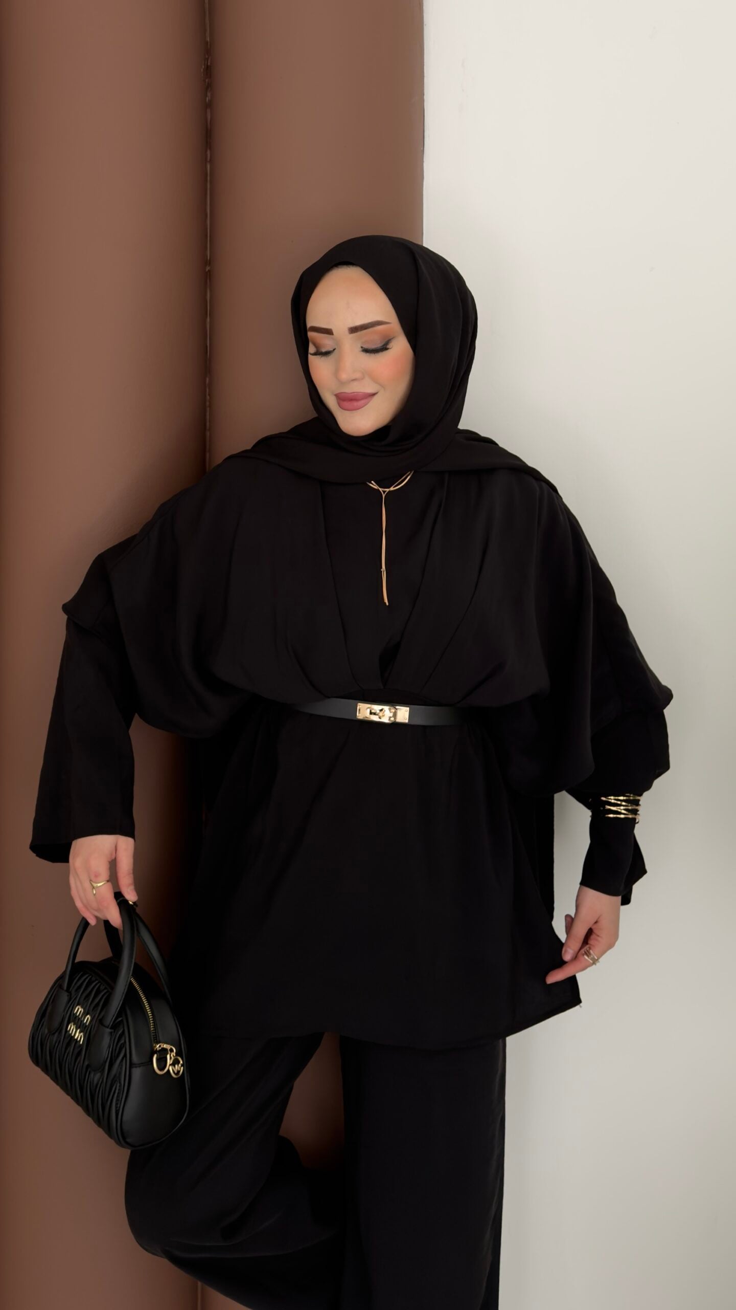 Arabic Pelerinli Modal İkili Takım |  