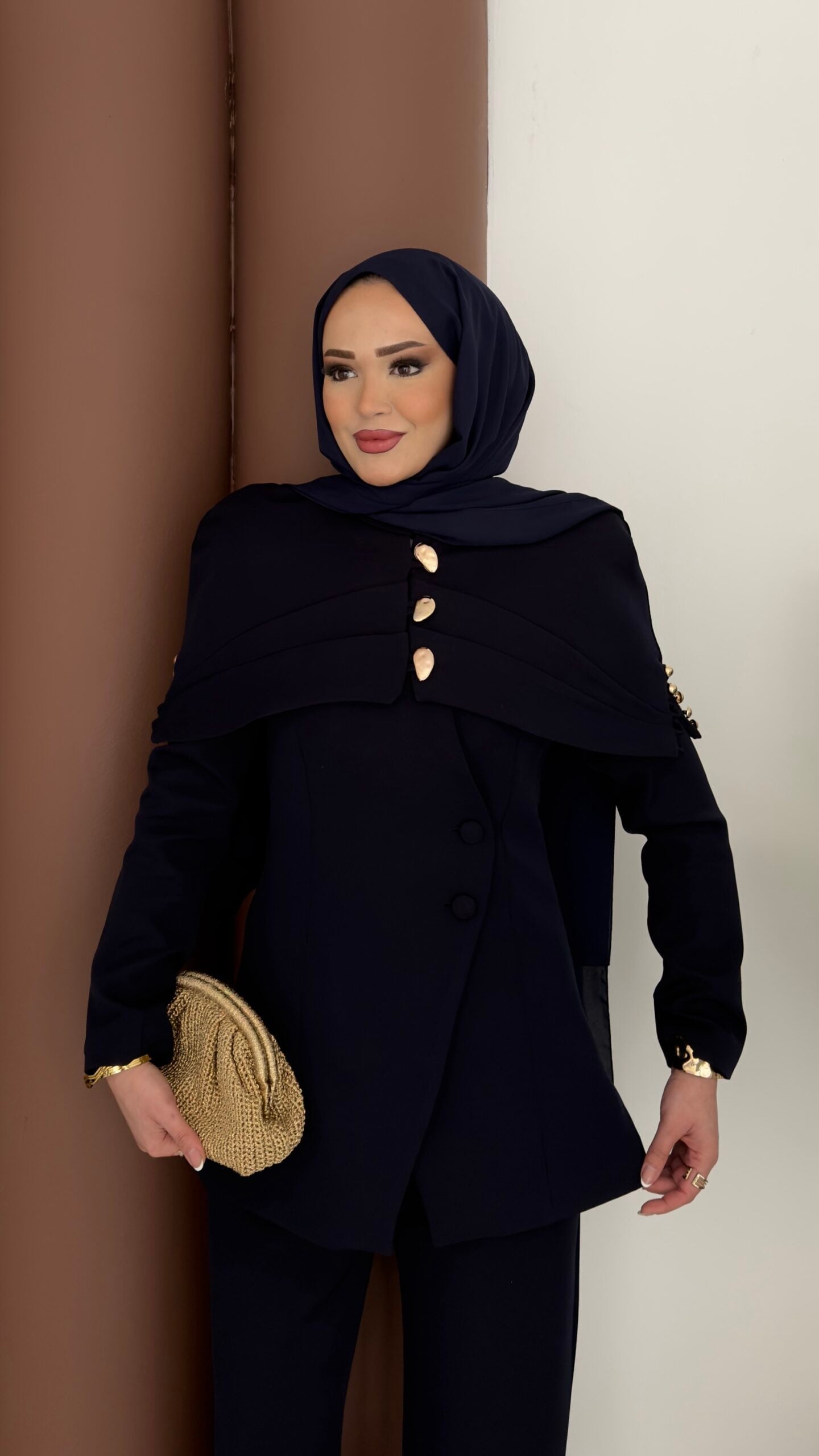Deluxe Pelerin Blazer İkili Takım |  