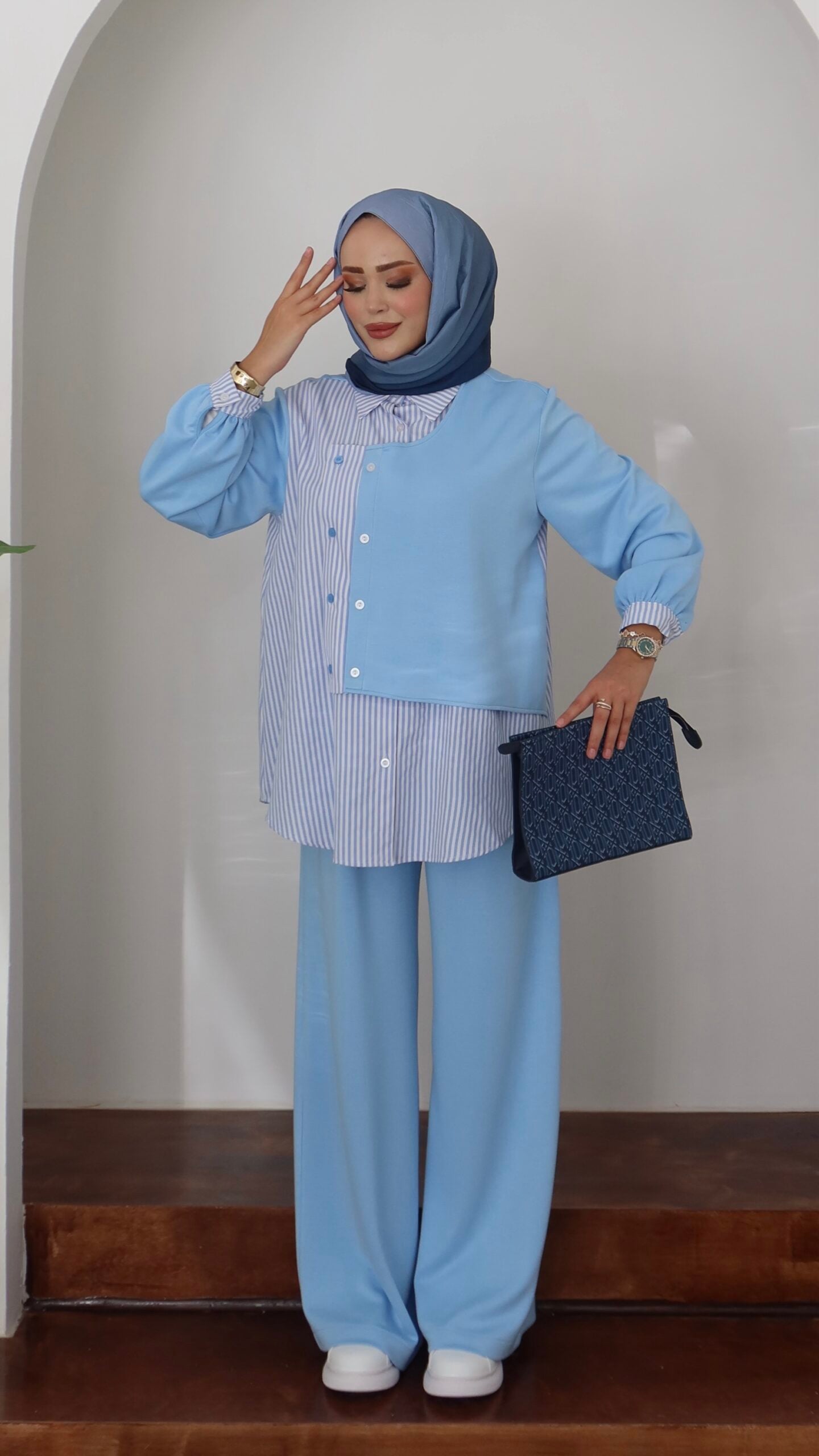 Garny Shirt Twist Muadil İkili Takım |  