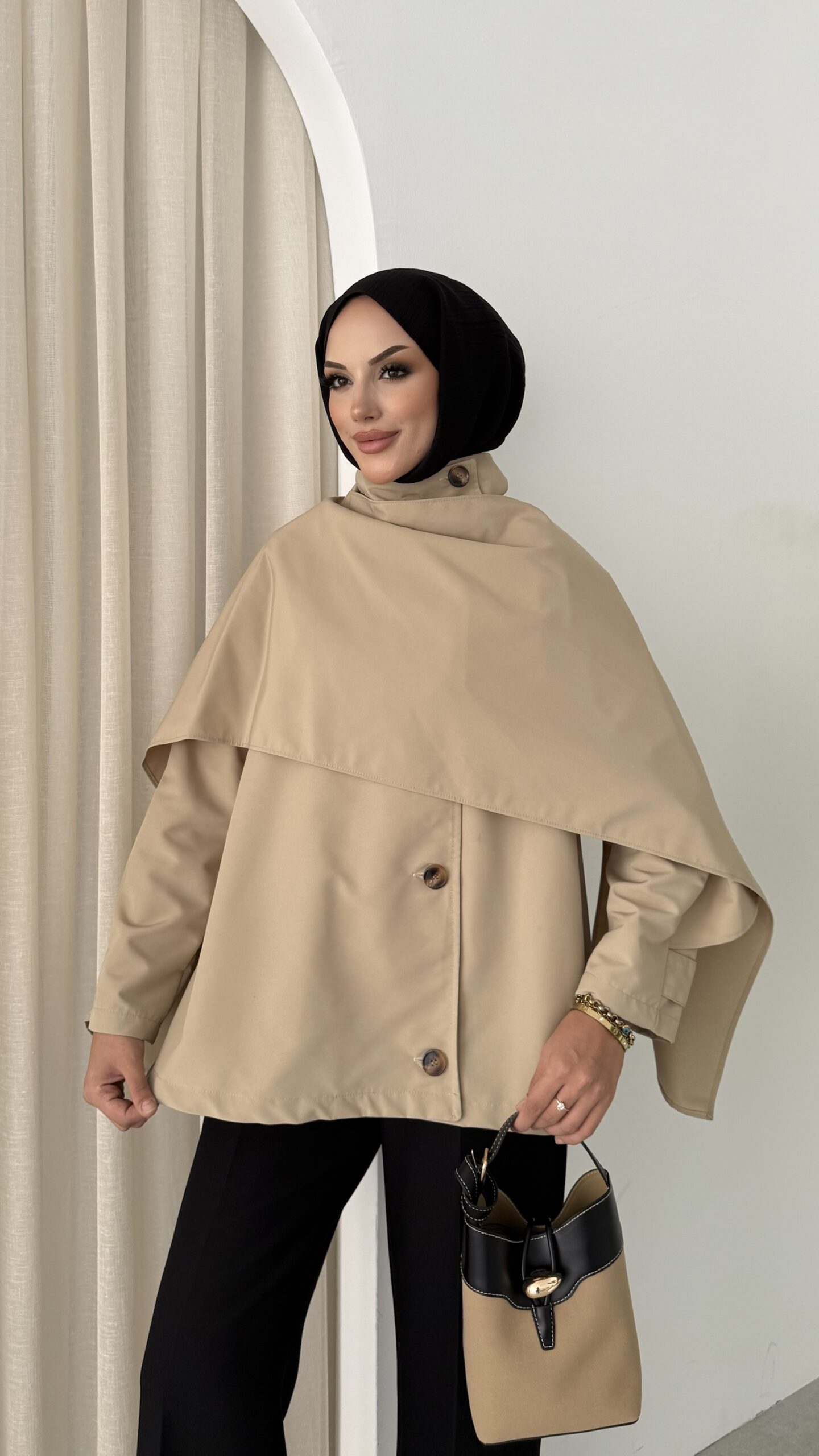 Vintage Premium Atkılı Trenç |  