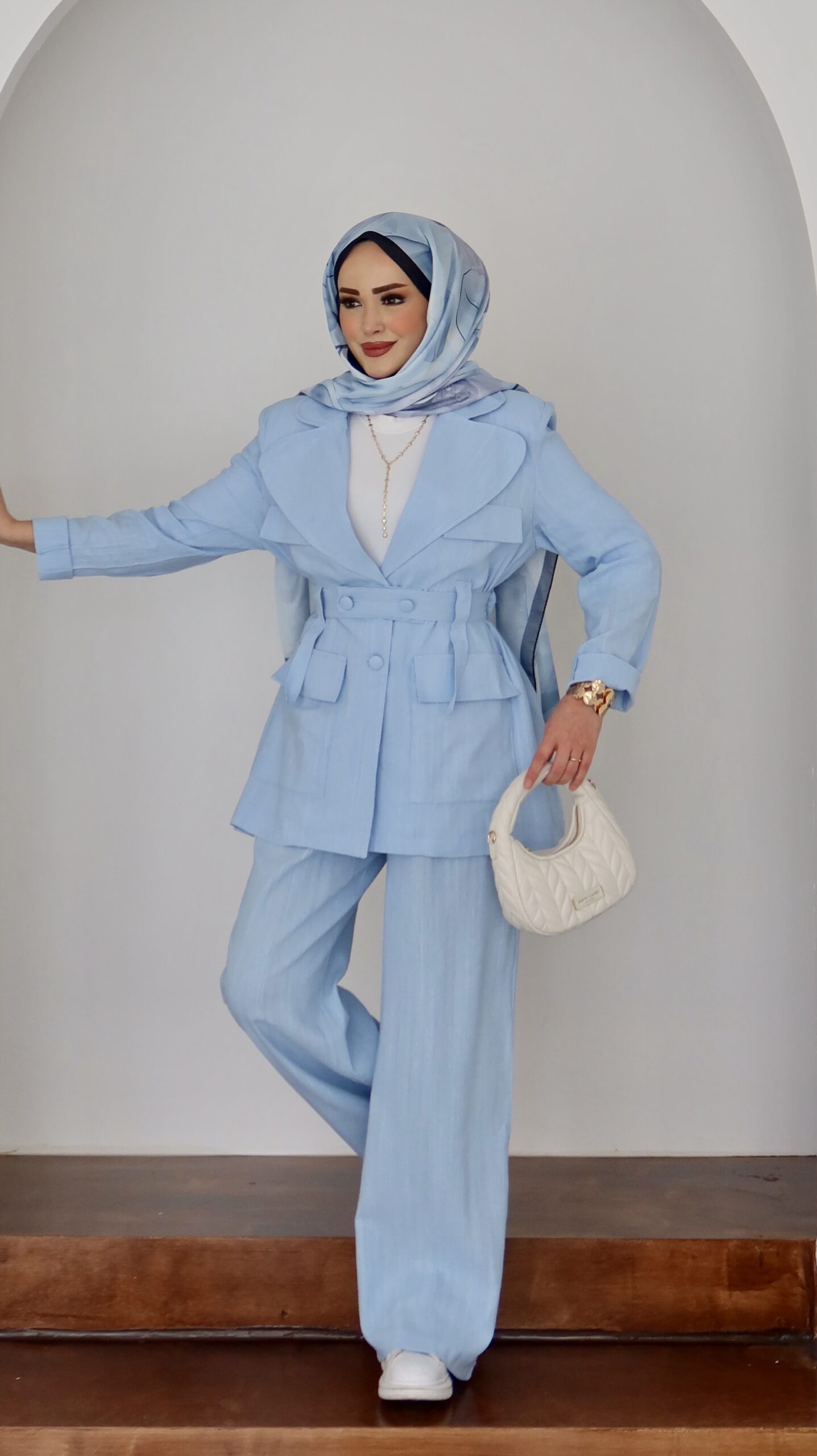 Linen Premium Keten İkili Takım |  