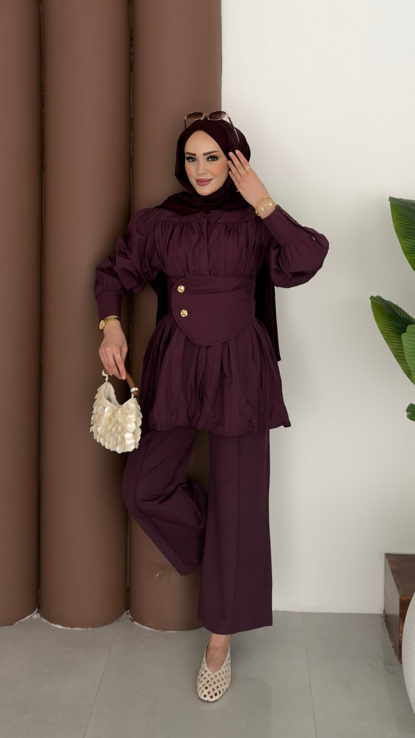 Diana Kraş Poplin İkili Takım |  