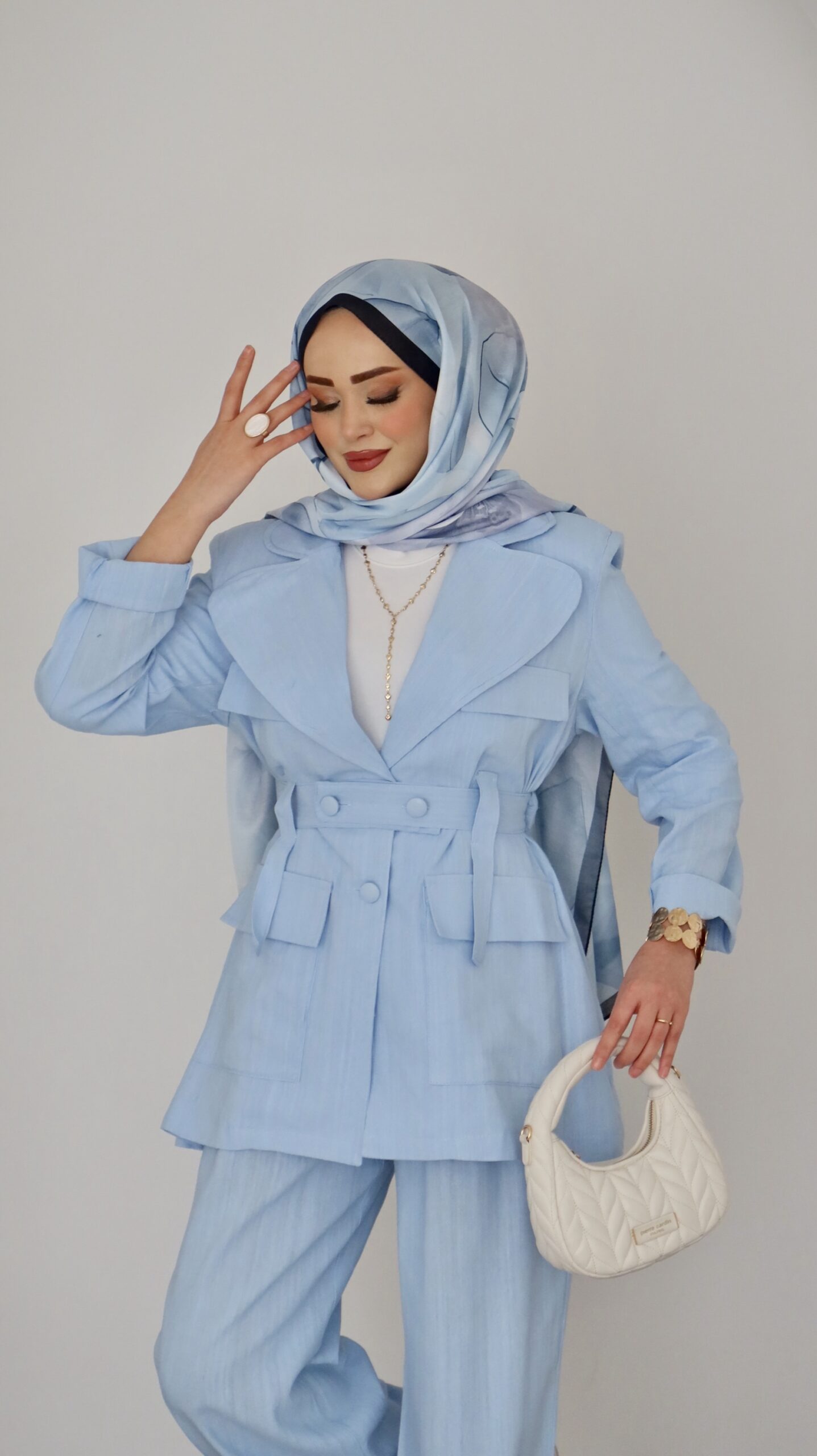 Linen Premium Keten İkili Takım |  
