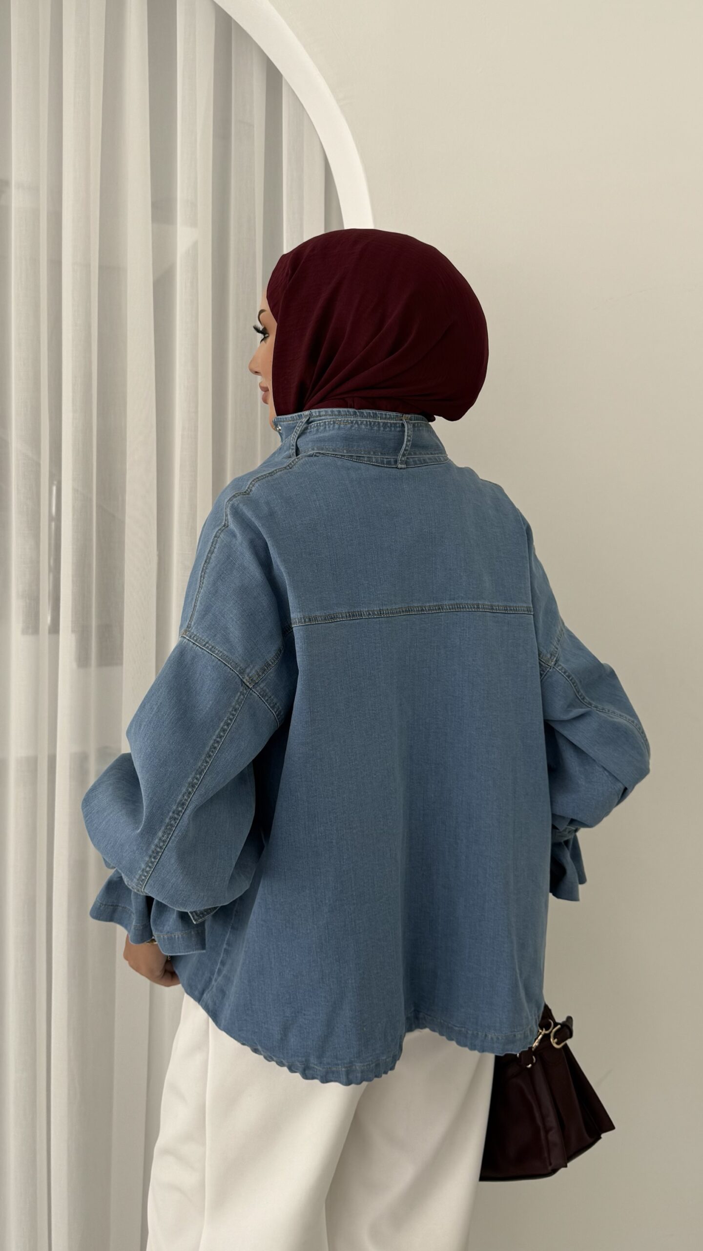 Touch Denim Bomber Ceket |  