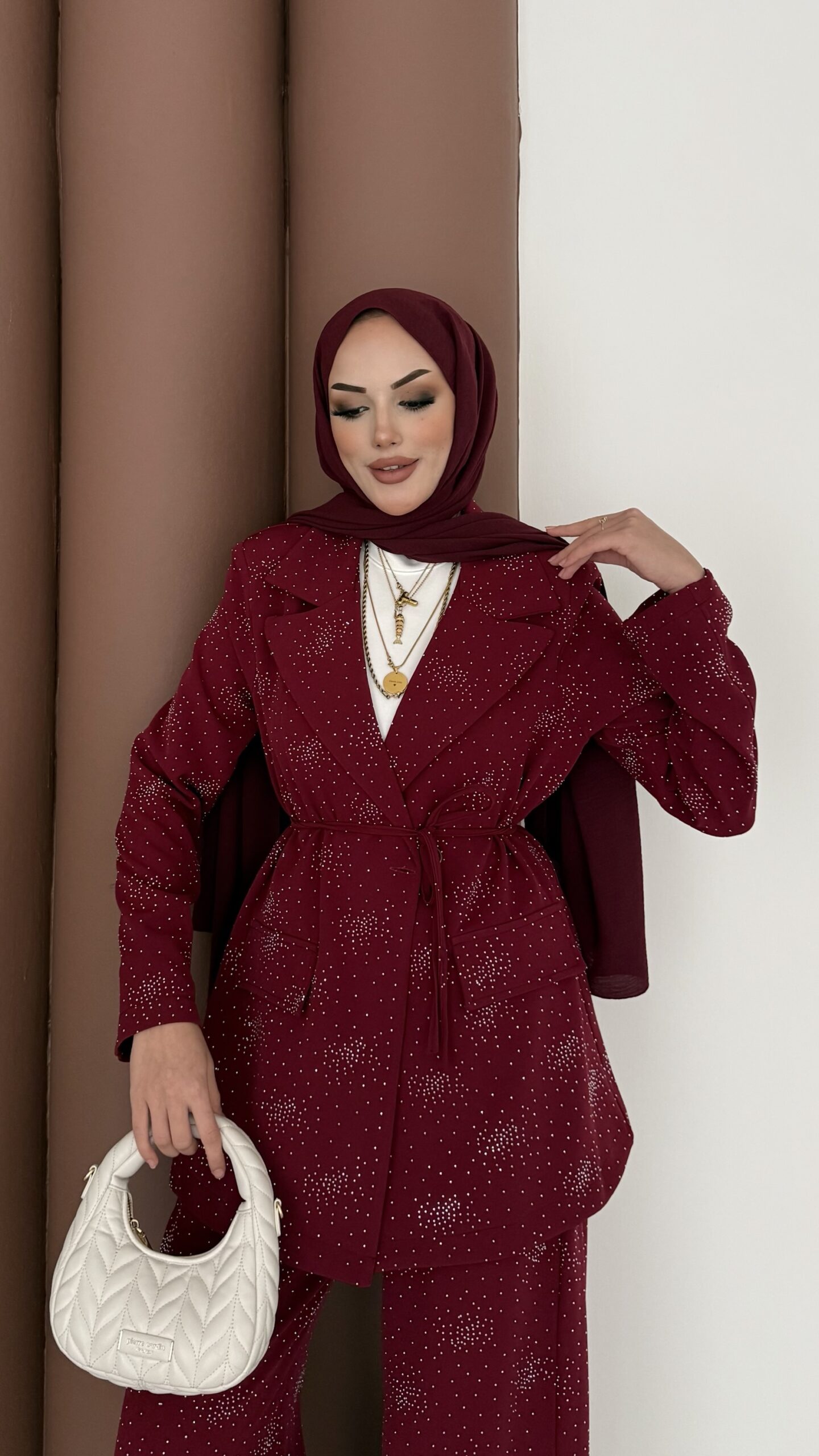 Chanell Business Taşlı İkili Takım |  