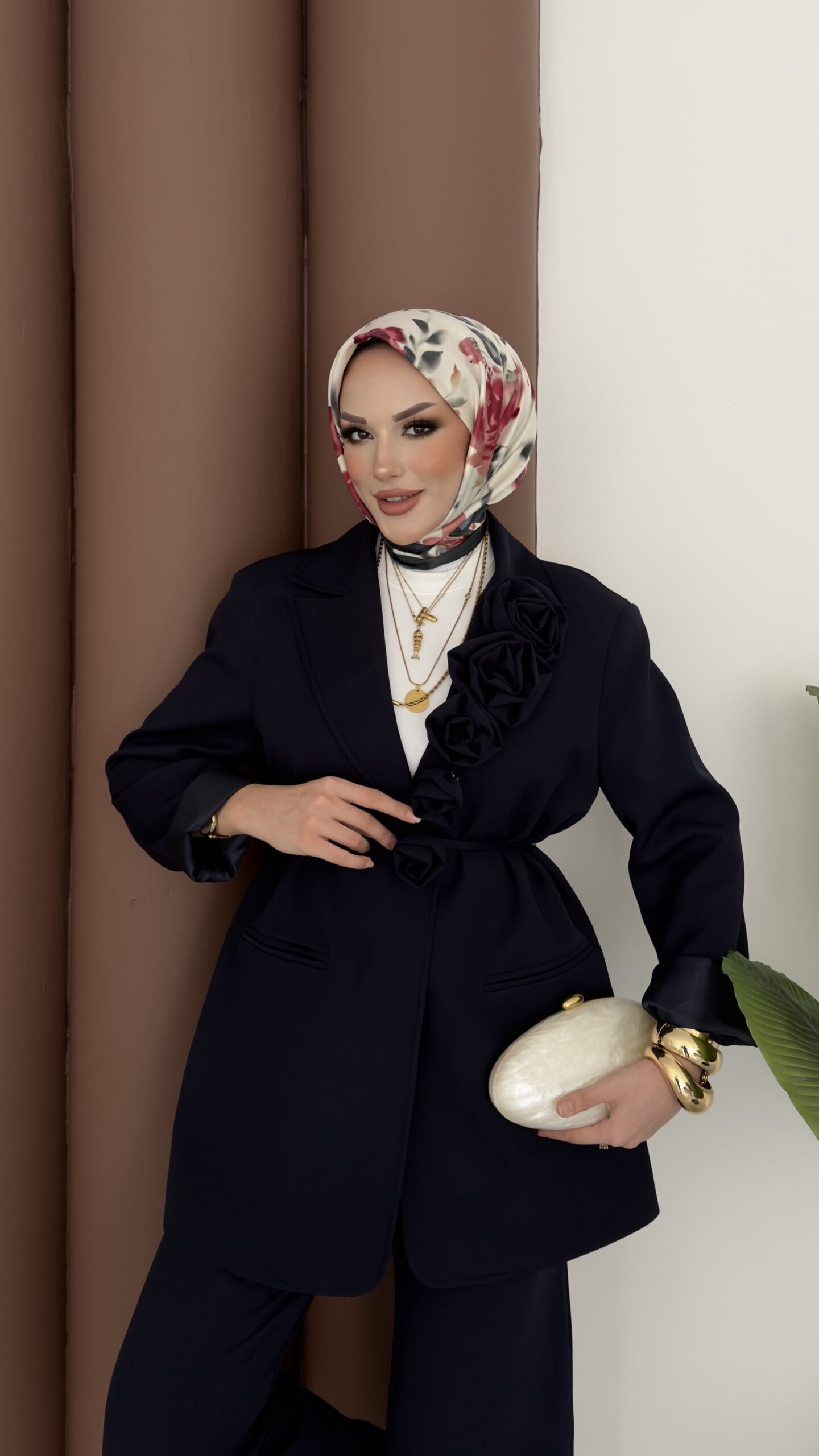 İzabel Güllü Dabıl Ceket İkili Takım |  