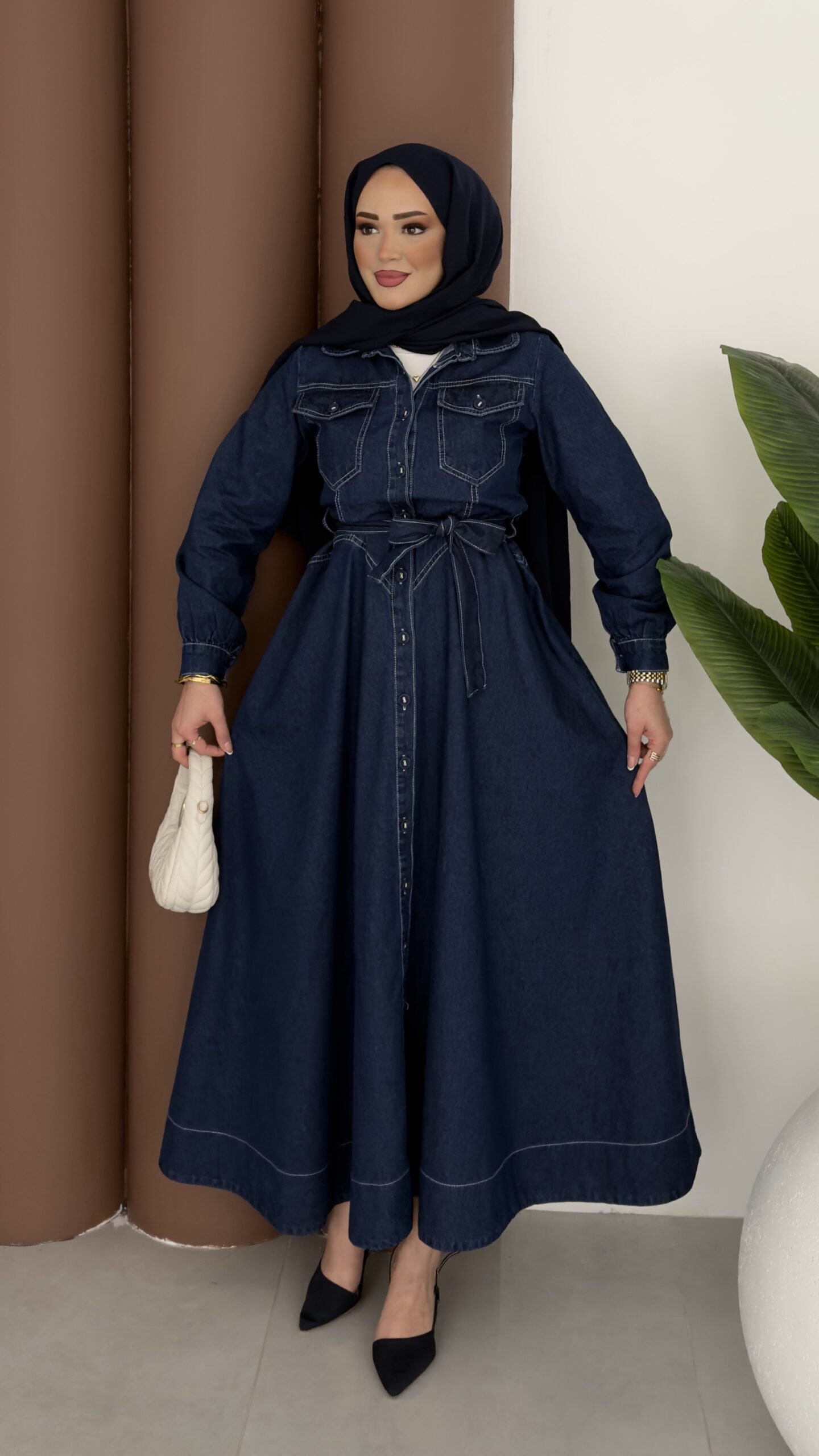 Heidi Denim Elbise |  