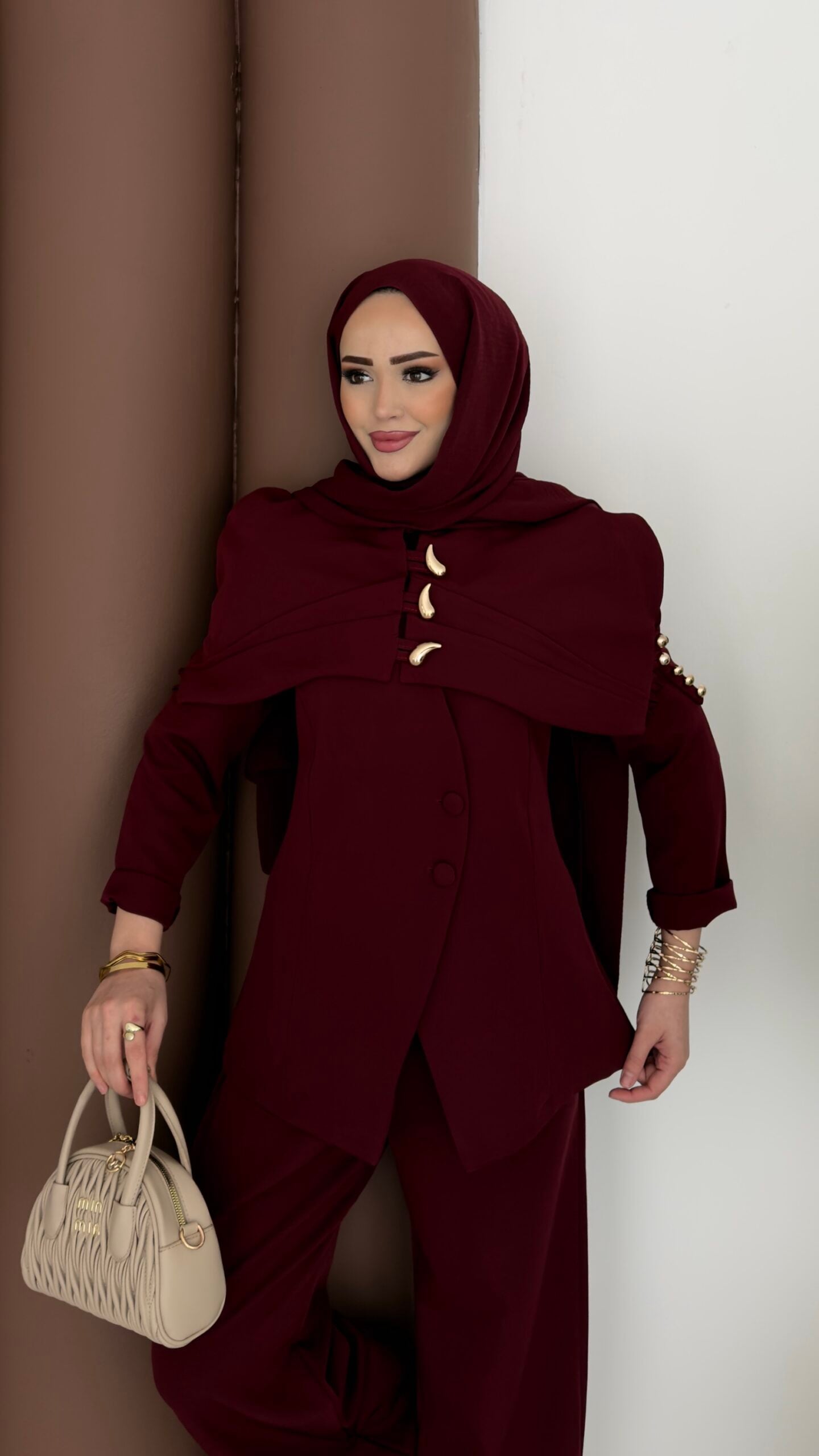 Deluxe Pelerin Blazer İkili Takım |  