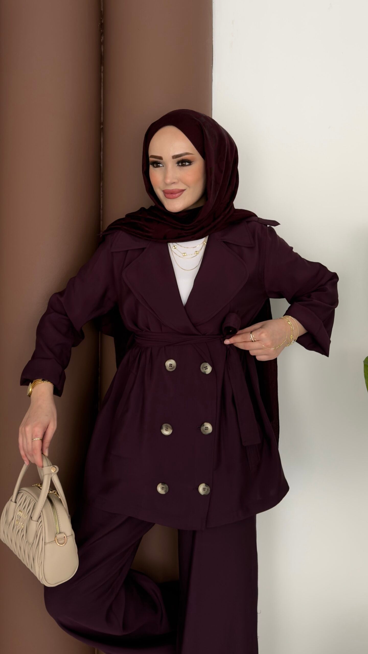 Fresh Modal Trenç İkili Takım |  