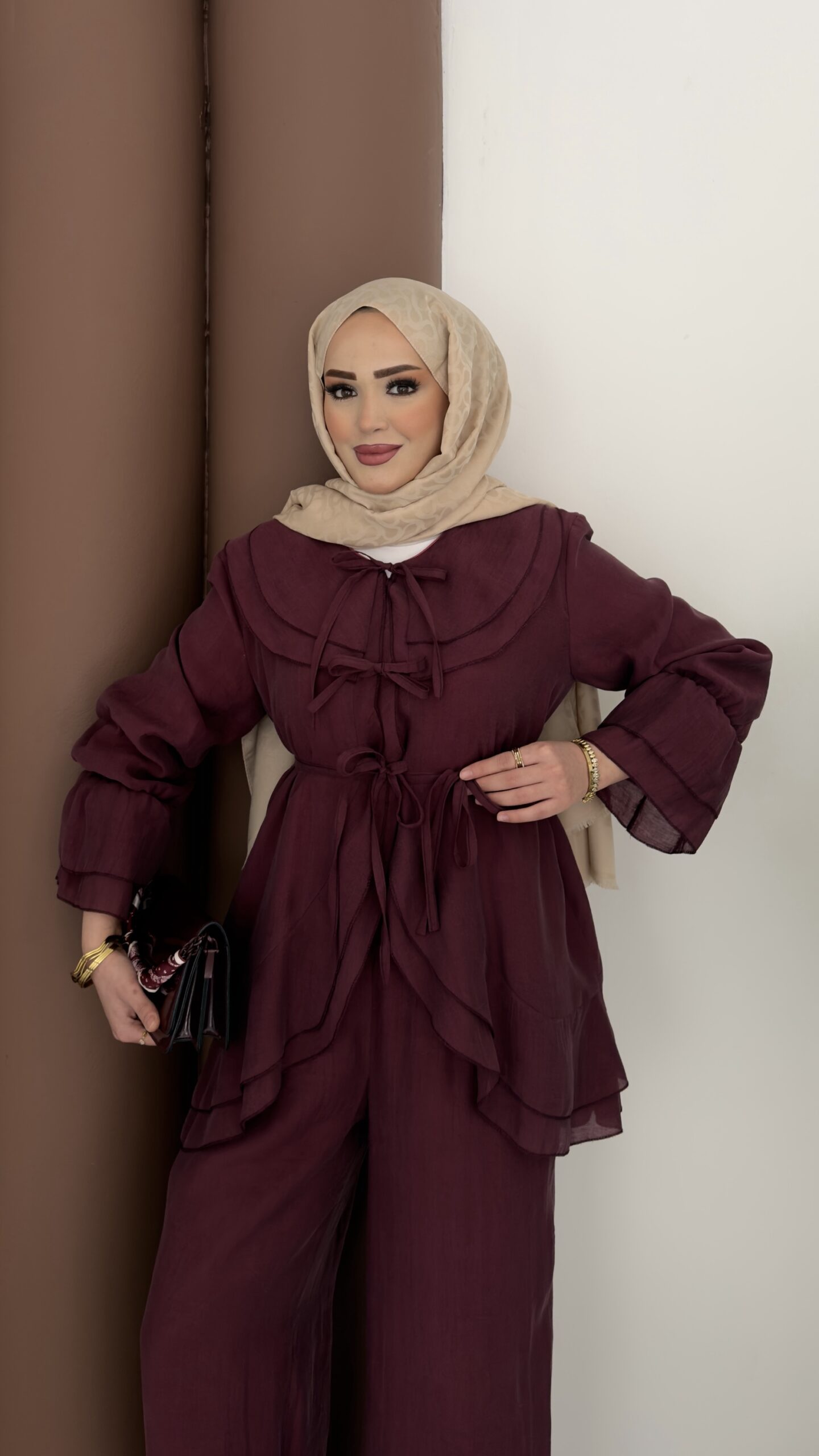 Lady Fırfırlı Vual İkili Takım |  