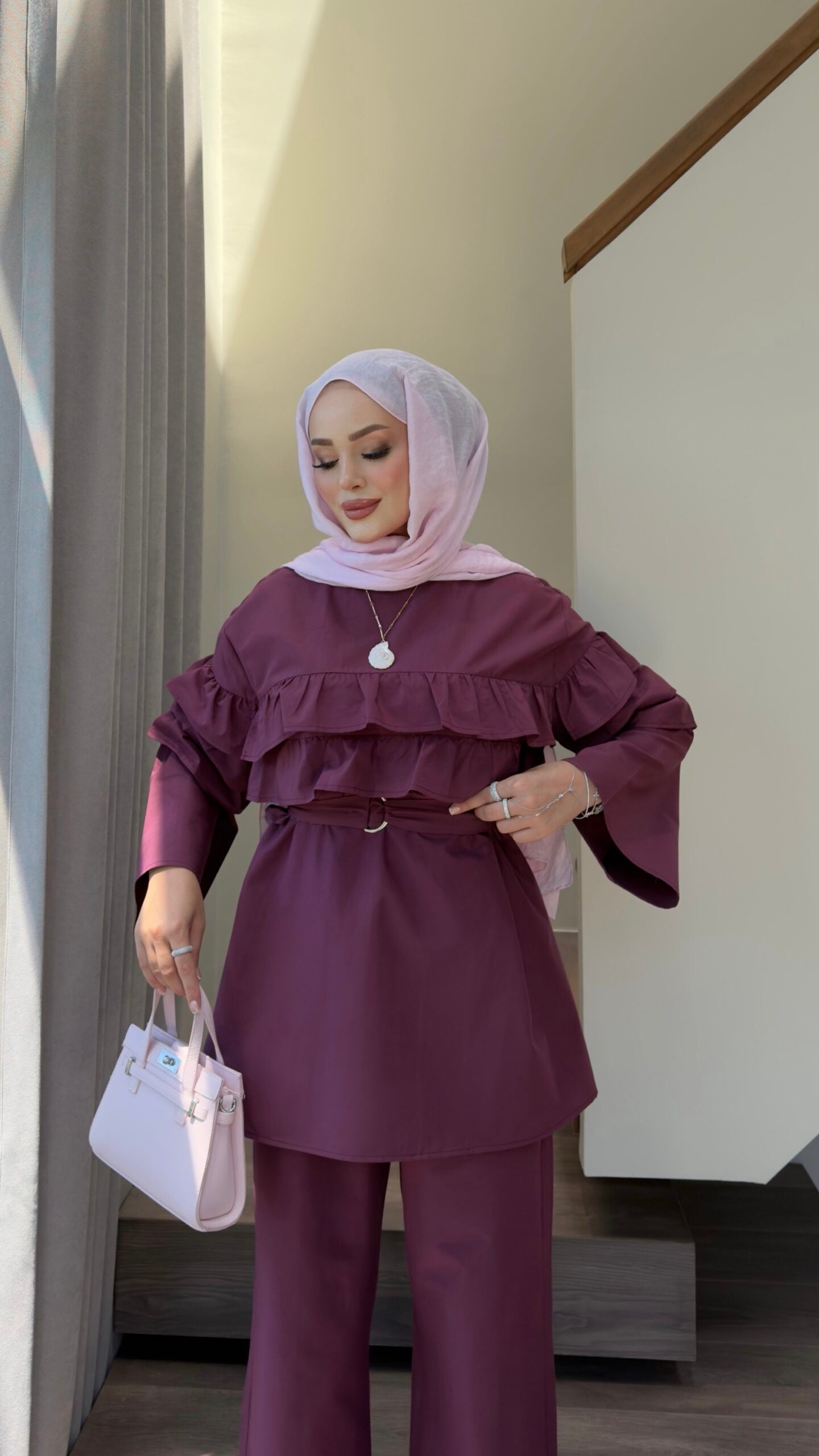 Mimoza Fırfırlı İkili Takım |  