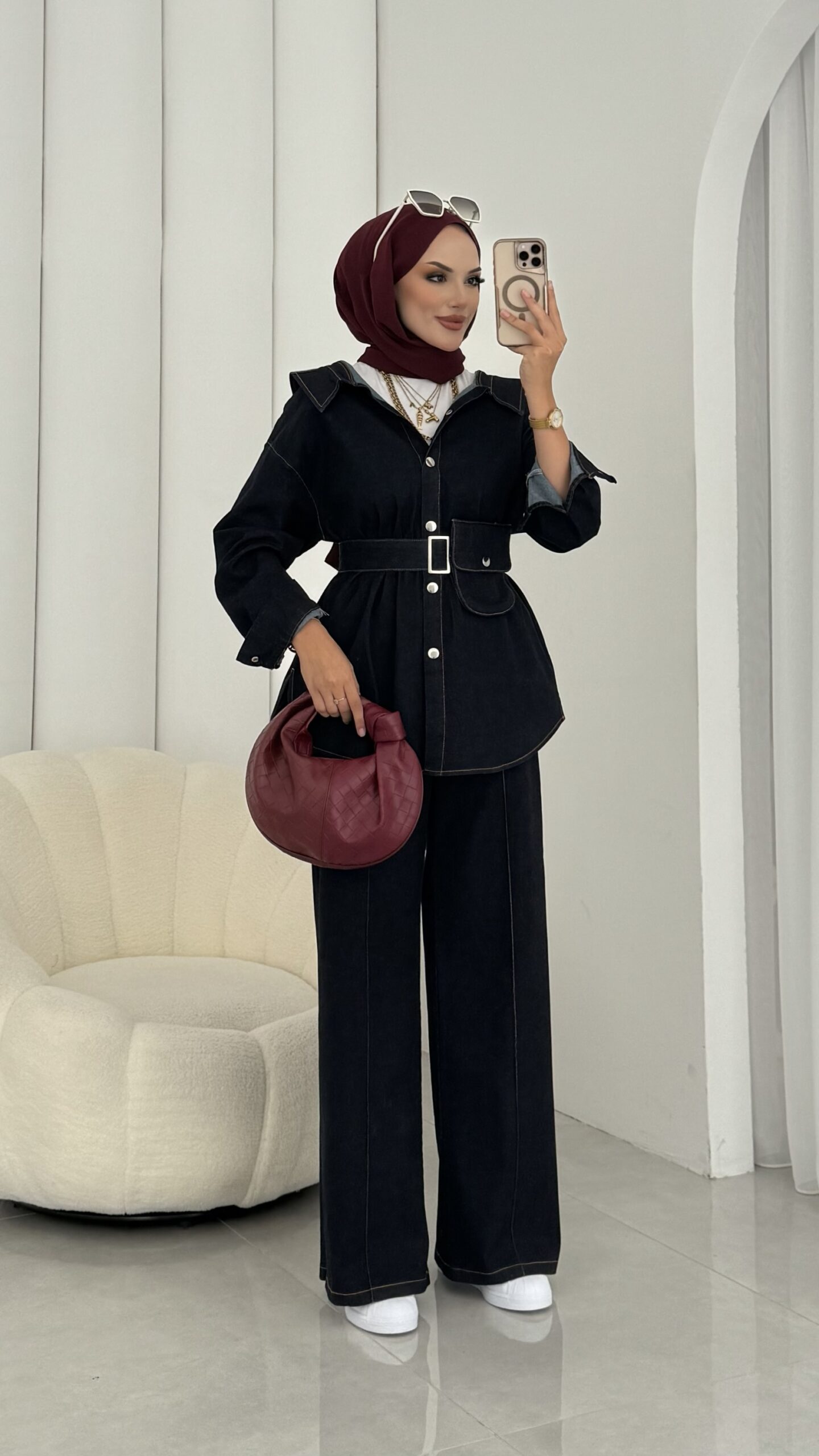 Marjin Denim İkili Takım |  